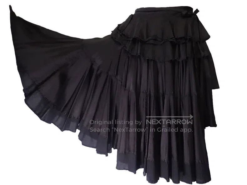 Comme des Garcons Comme Des Garcons size M Black vintage design sense half s Size 23" - 4 Thumbnail