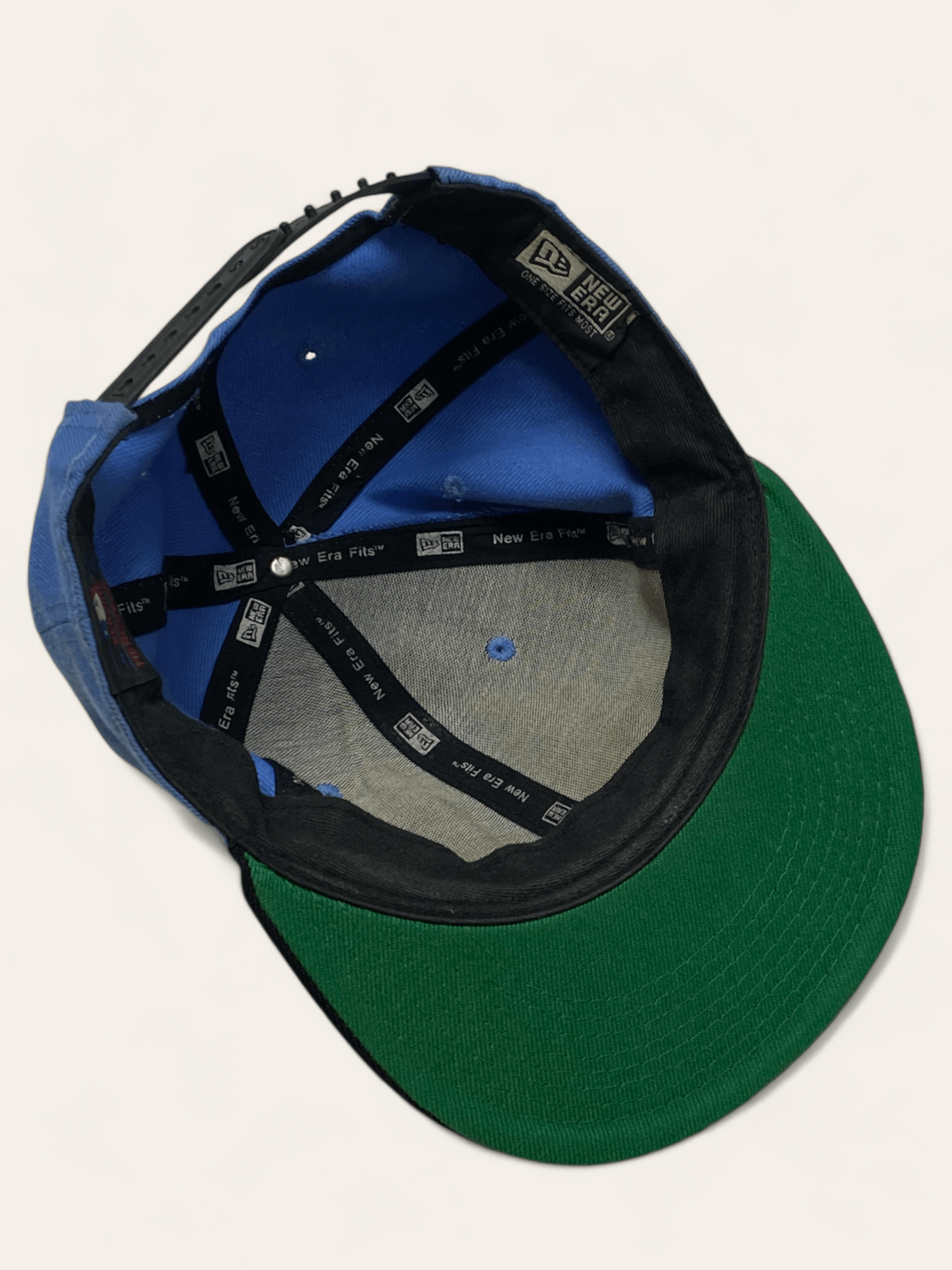 Obey VINTAGE NEW ERA OBEY SMILE BLUE CAP SNAP BACK Size ONE SIZE - 5 Thumbnail