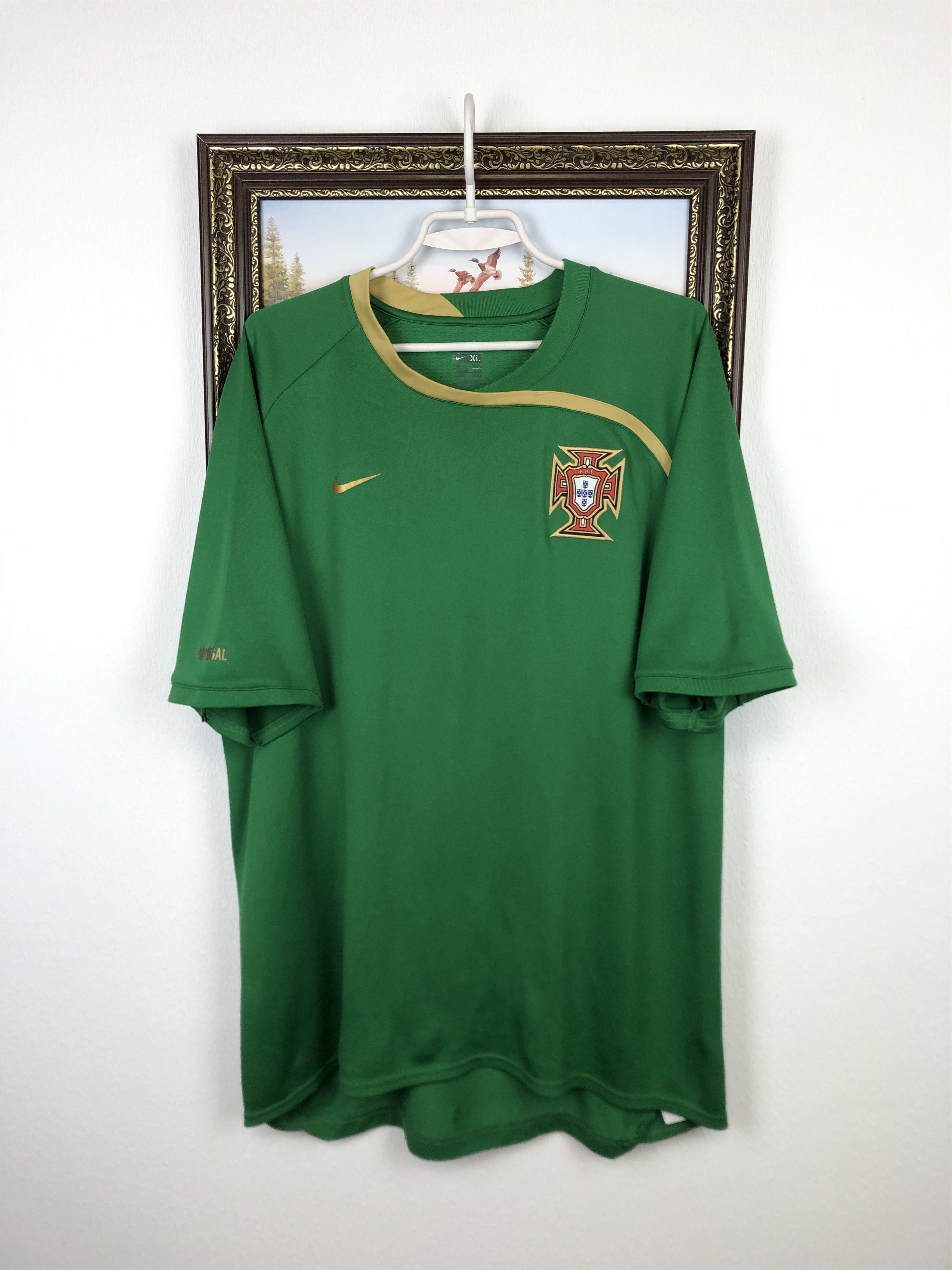 Vintage Nike Portugal Football Shirt Soccer Jersey Trikot