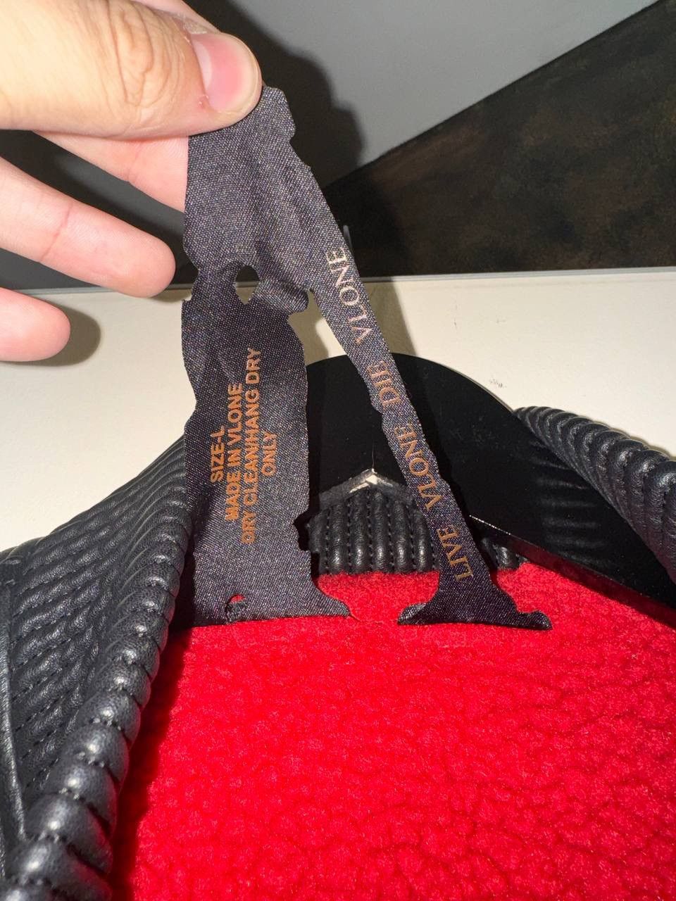Vlone Vlone leather bomber jacket Size US L / EU 52-54 / 3 - 3 Thumbnail
