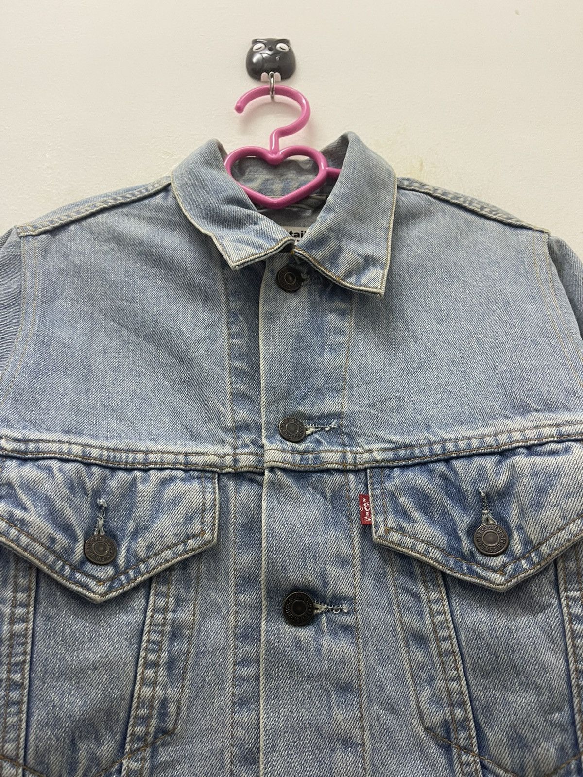 Levi's Rare Vintage LEVIS THE KATTAIL Denim Jacket Size US XS / EU 42 / 0 - 6 Thumbnail