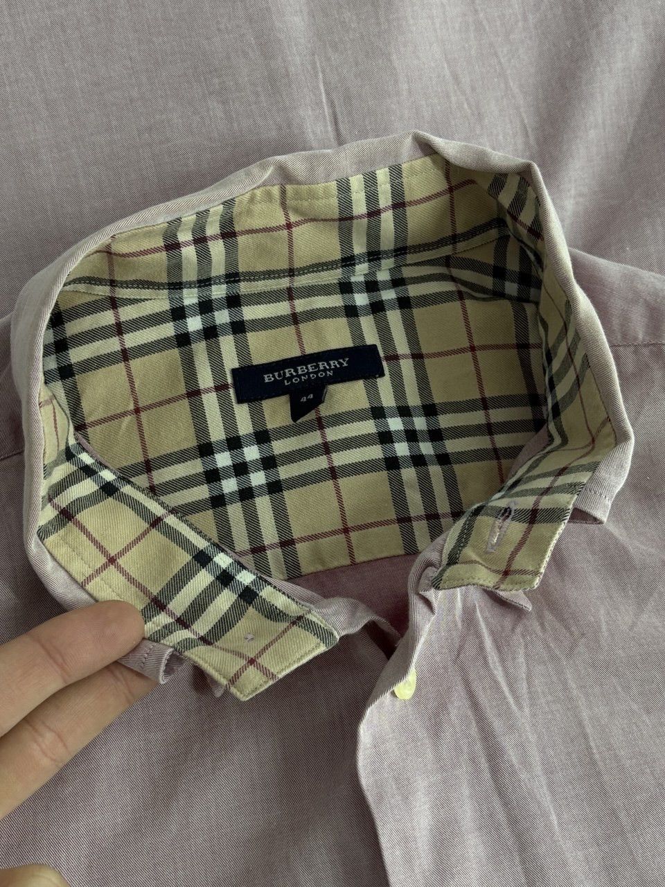 Burberry Burberry Vintage Nova Check Cotton Shirt Long Sleeve Size US XL / EU 56 / 4 - 18 Thumbnail
