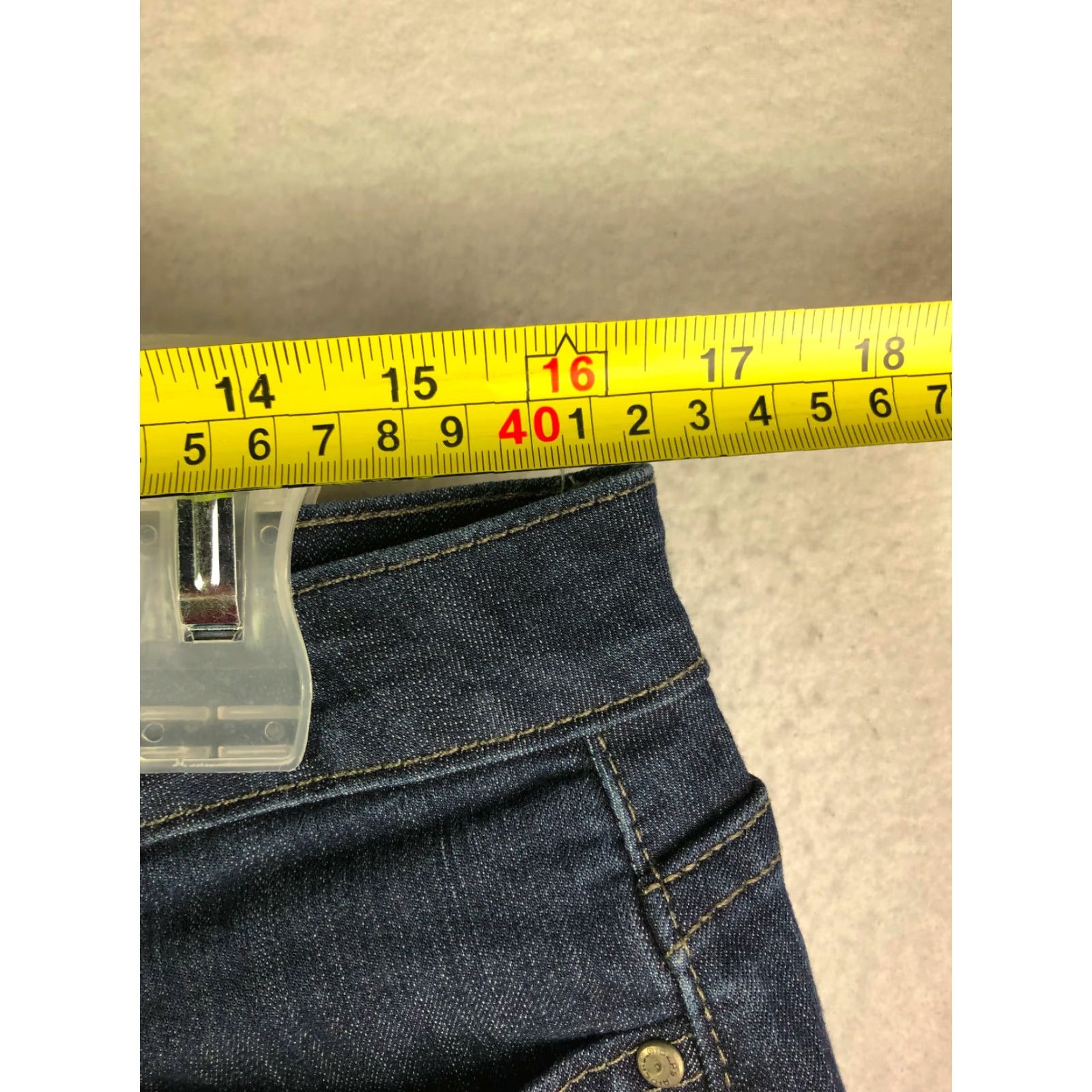 Lee Riders by LEE Mid Rise Bootcut Jeans Womens Size 12 Medium Blue Denim Regular Rise 29 in Inseam Cotton Denim Classic VINTAGE? No Vintage Size 34" / US 12 / IT 48 - 4 Thumbnail