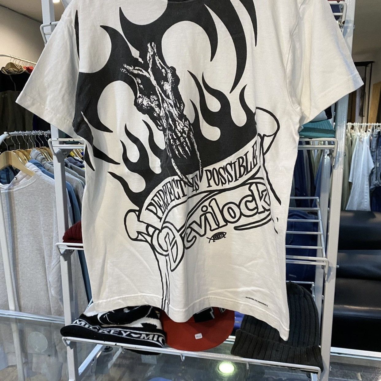 Beauty Beast × Devilock × Vintage Vintage Devilock Big Logo Palmstore 4th Anniversary Tshirt Size US M / EU 48-50 / 2 - 4 Thumbnail