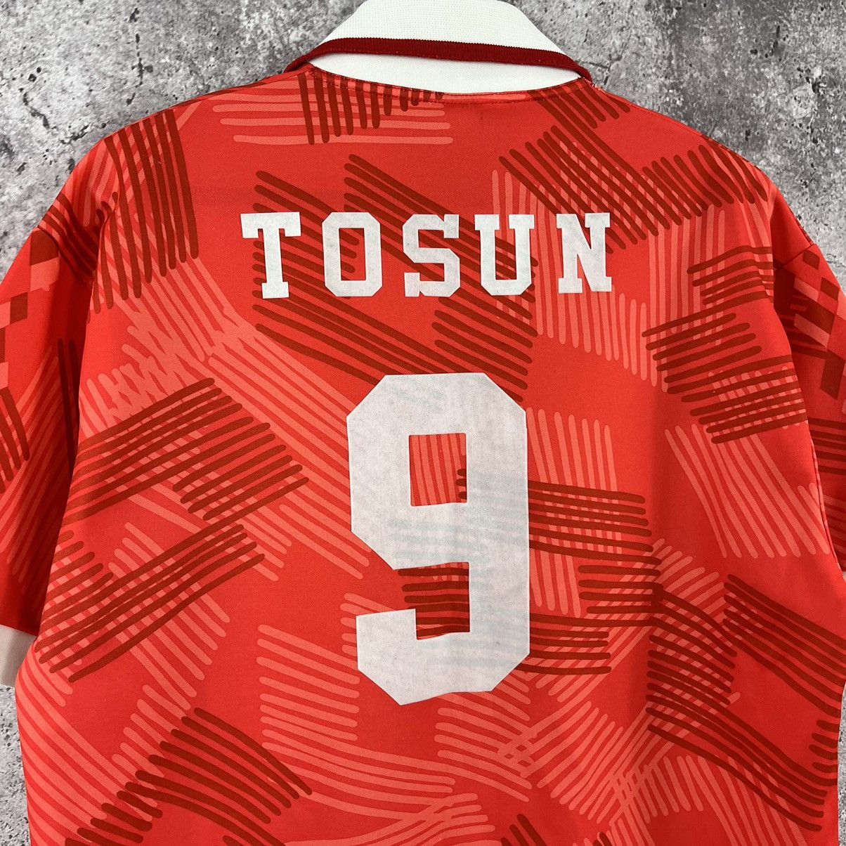 Lotto Sport × Vintage Vintage 90’s Lotto Soccer Jersey #9 TOSUN Red Tee Size L Size US L / EU 52-54 / 3 - 11 Thumbnail