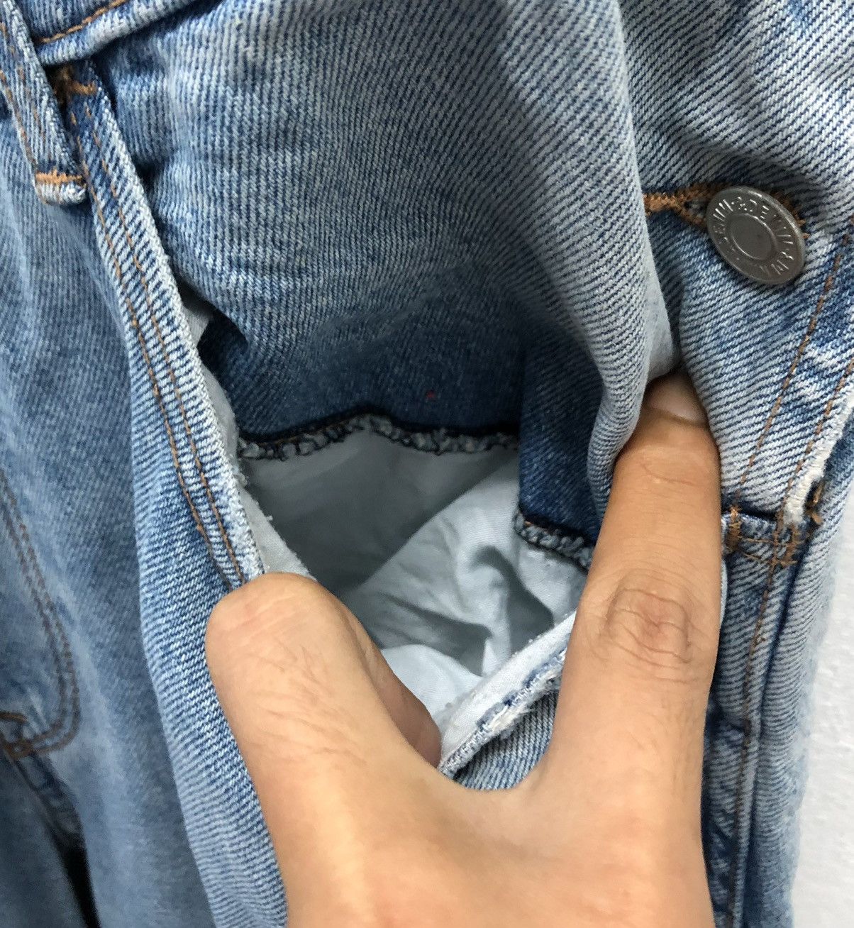 Vintage &Denim Overalls Size US 34 / EU 50 - 9 Thumbnail