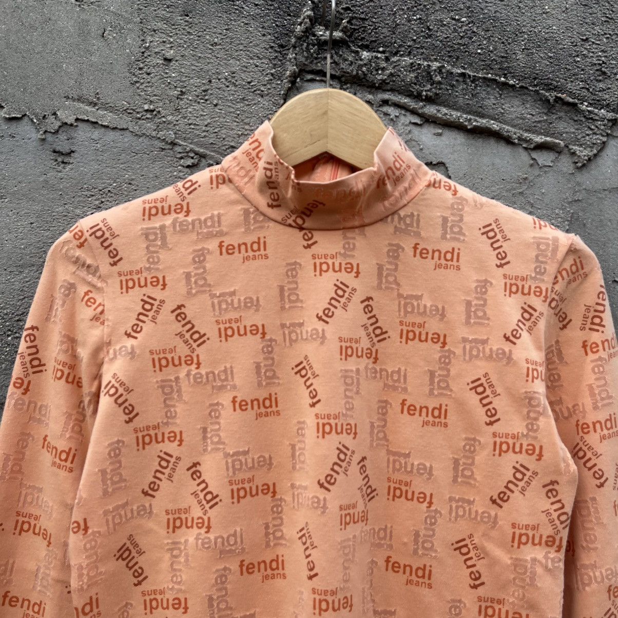Fendi Fendi logo longsleeve Size S / US 4 / IT 40 - 2 Thumbnail