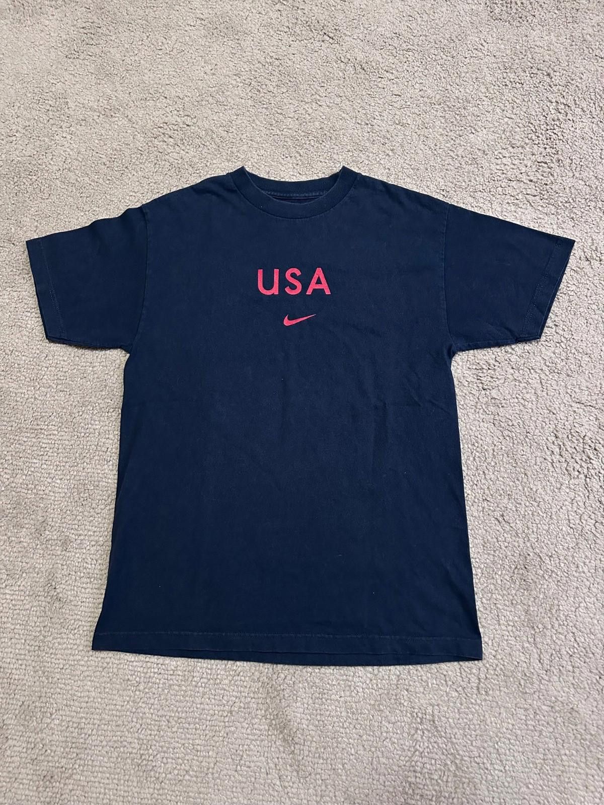 Nike Vintage Nike USA Tee Sz M Size US M / EU 48-50 / 2 - 1 Thumbnail