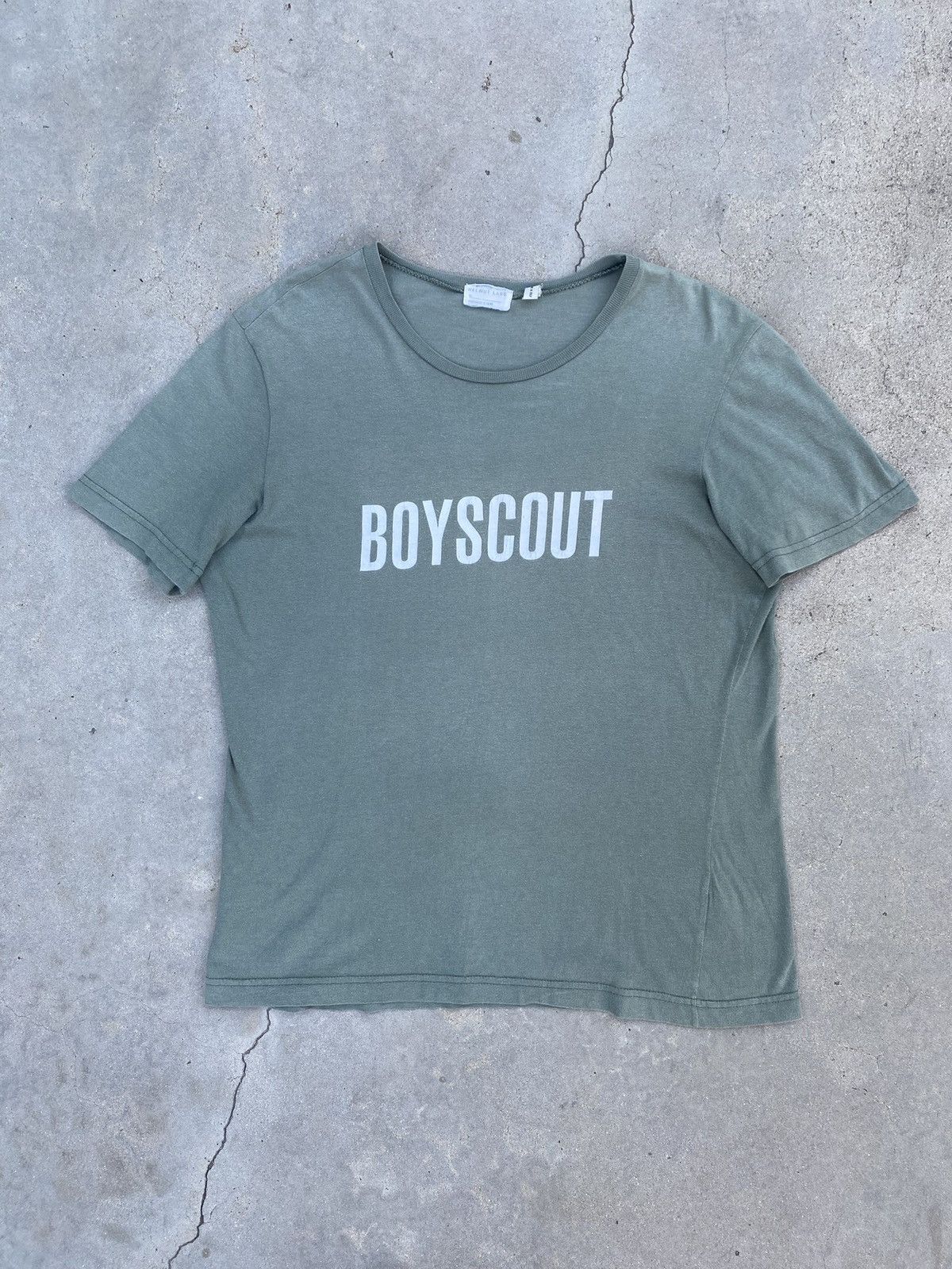 Helmut Lang 1998 Boyscout T Shirt | Grailed