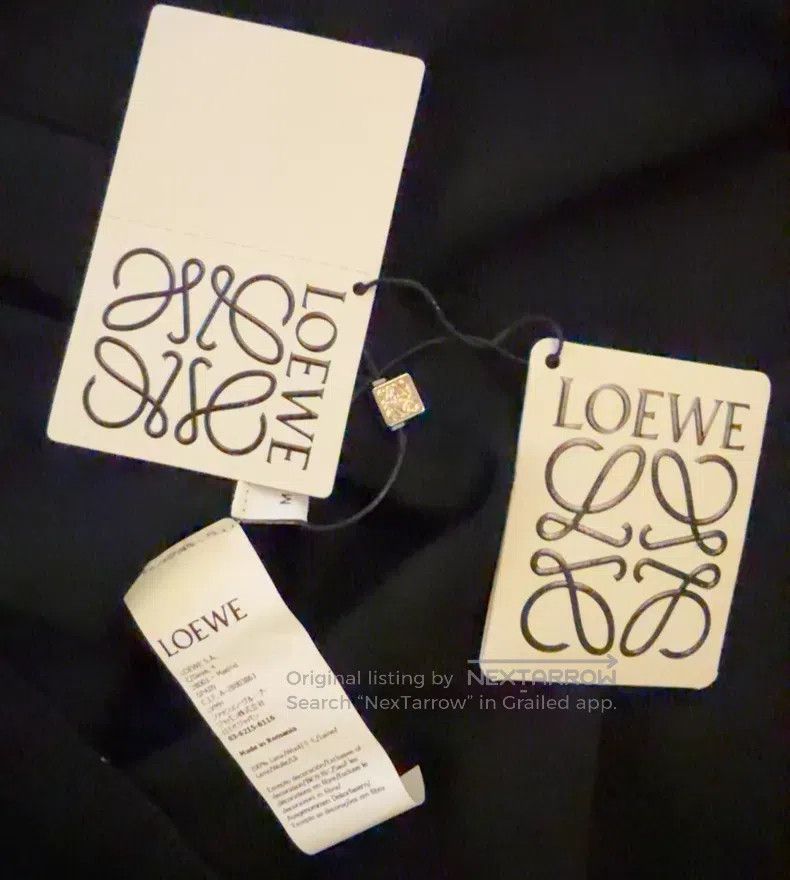 Loewe Loewe Wool knit cardigan, classic style, chest blue embroi Size US M / EU 48-50 / 2 - 8 Thumbnail