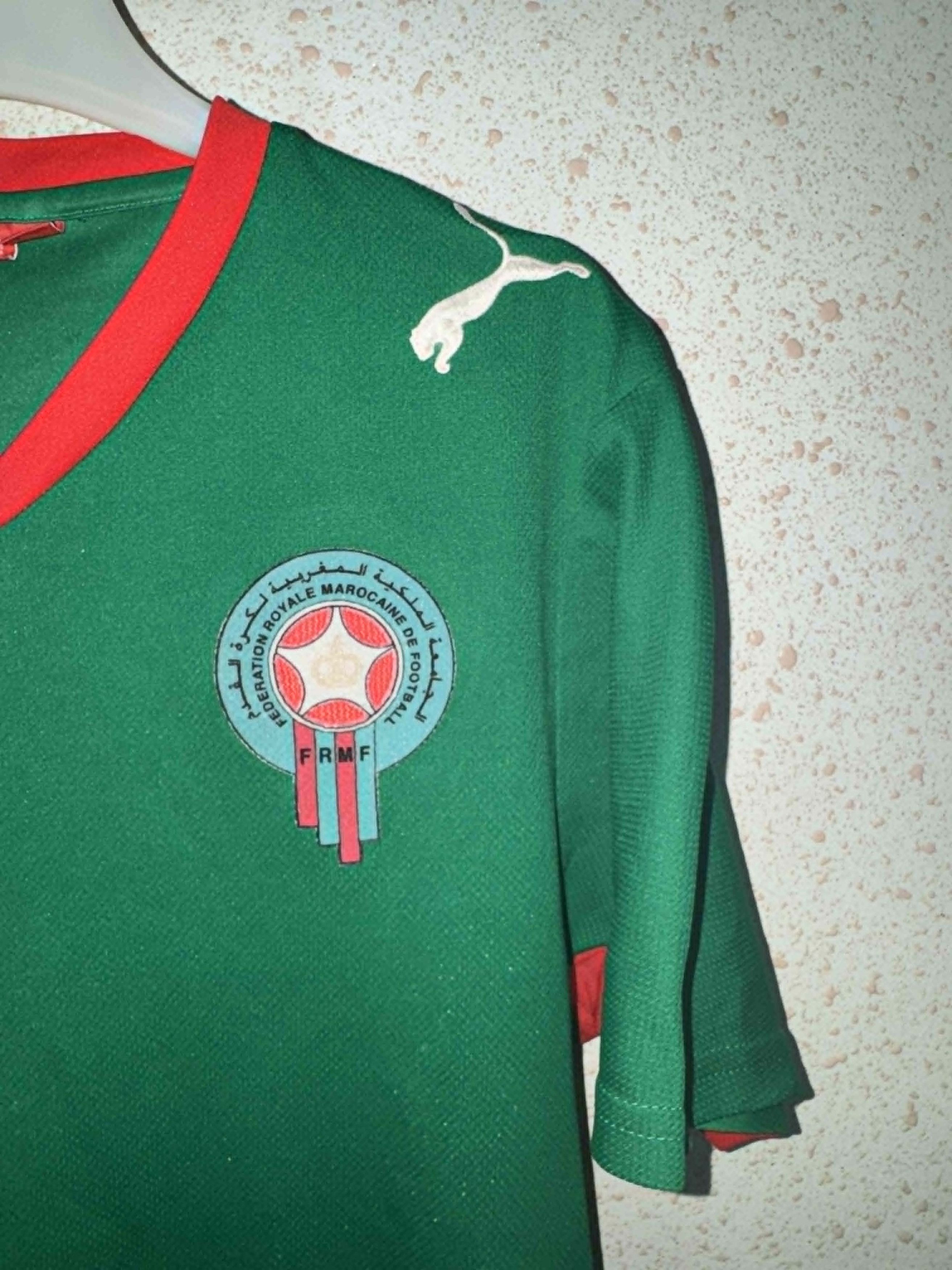 Puma Morocco 2008/09 Home Shirt PUMA Size US S / EU 44-46 / 1 - 3 Thumbnail