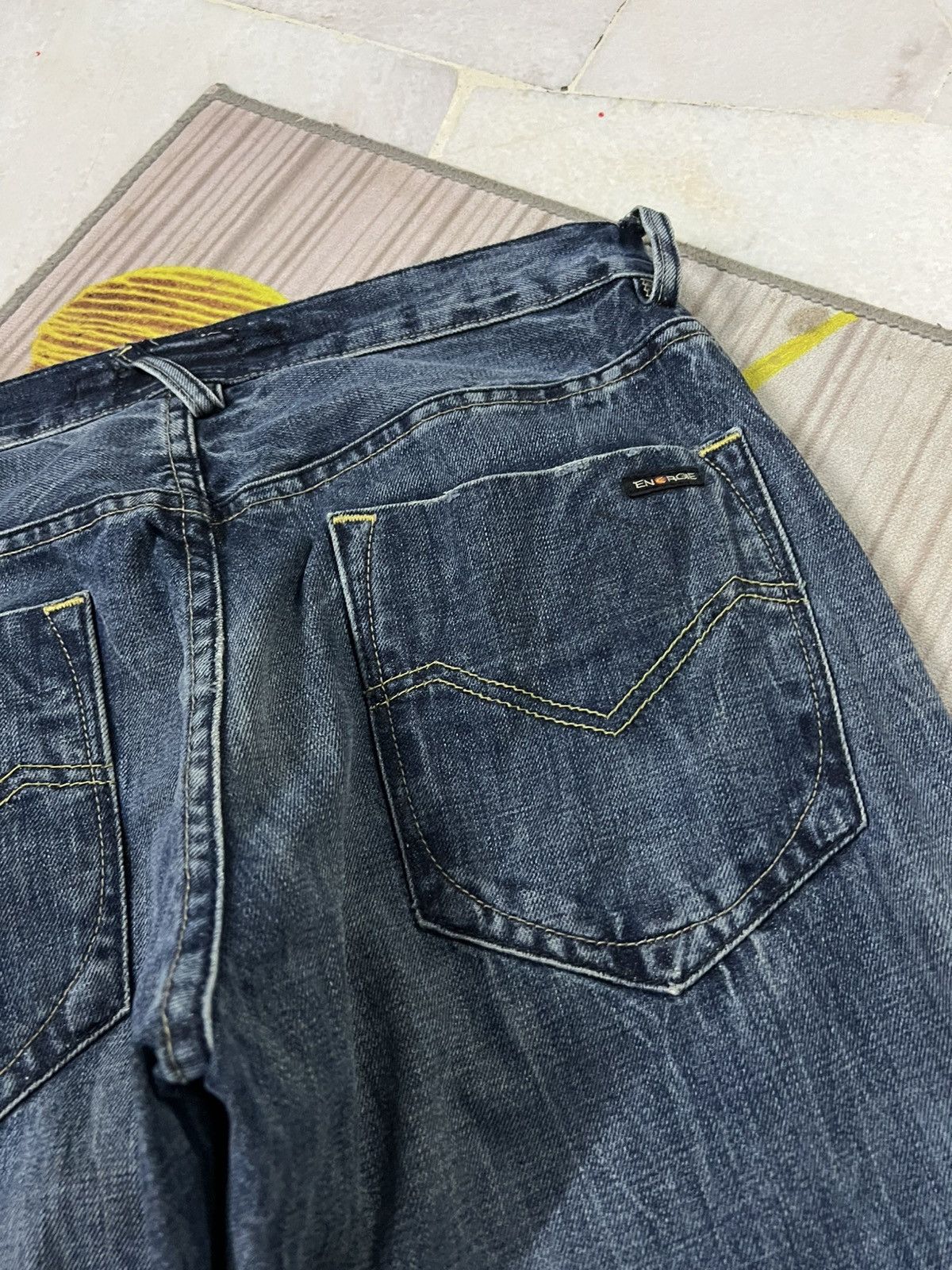 Energie × Jean 💥Flare💥Energie Distress Jean Size US 33 - 18 Thumbnail