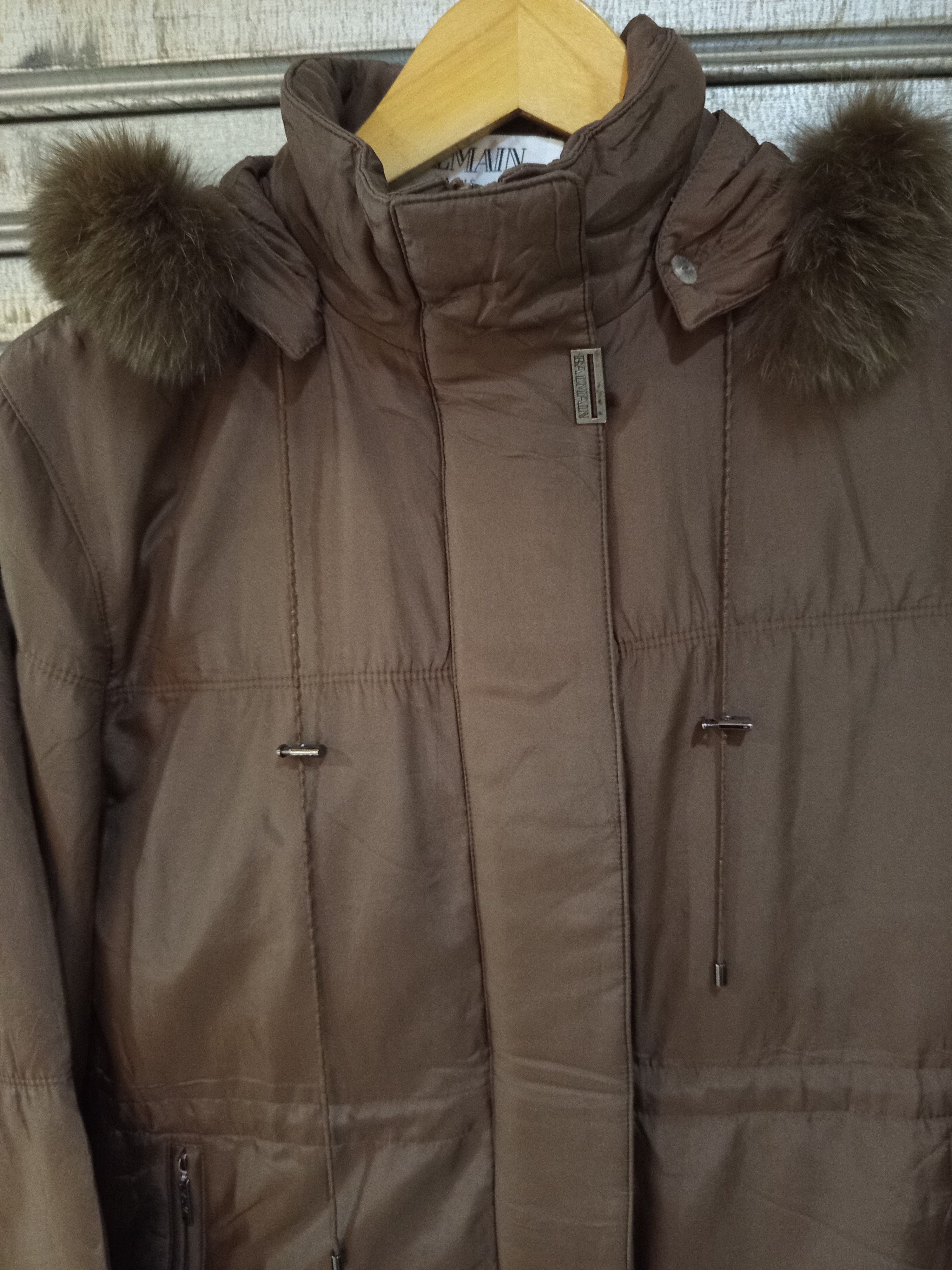 Balmain Balmain Paris Detachable Faux Fur Hood Jacket Size M / US 6-8 / IT 42-44 - 10 Thumbnail