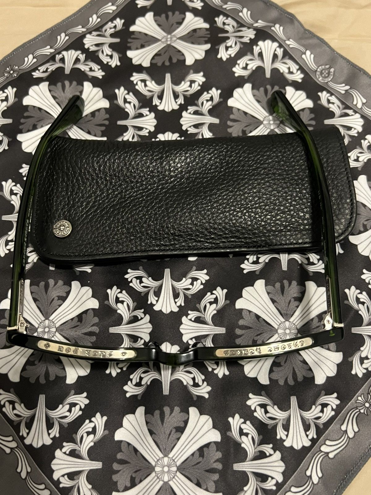 Chrome Hearts Chrome hearts lowrider sunglasses green Size ONE SIZE - 2 Thumbnail