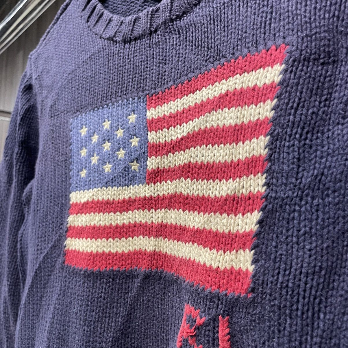 Polo Ralph Lauren Polo Ralph Lauren American Flag Sweater Size US M / EU 48-50 / 2 - 7 Thumbnail