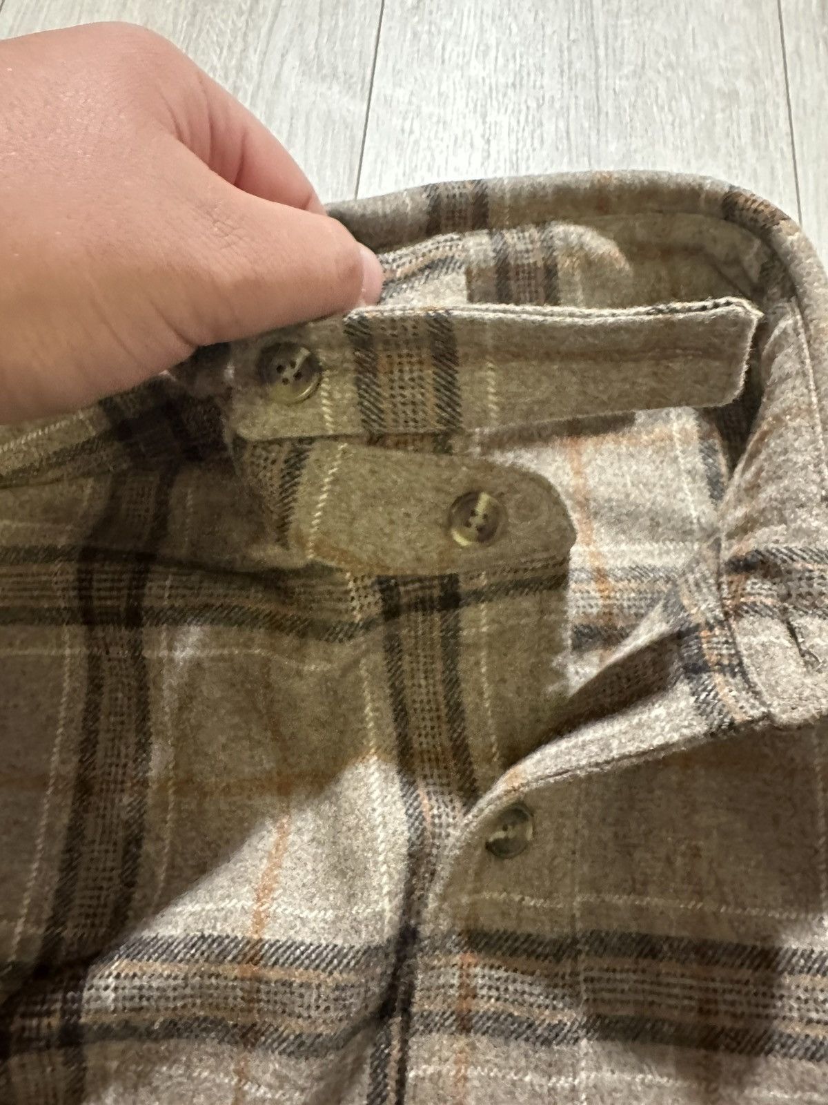 Han Kjobenhavn Wool Shirt Han Kjobenhavn army Size US L / EU 52-54 / 3 - 9 Thumbnail