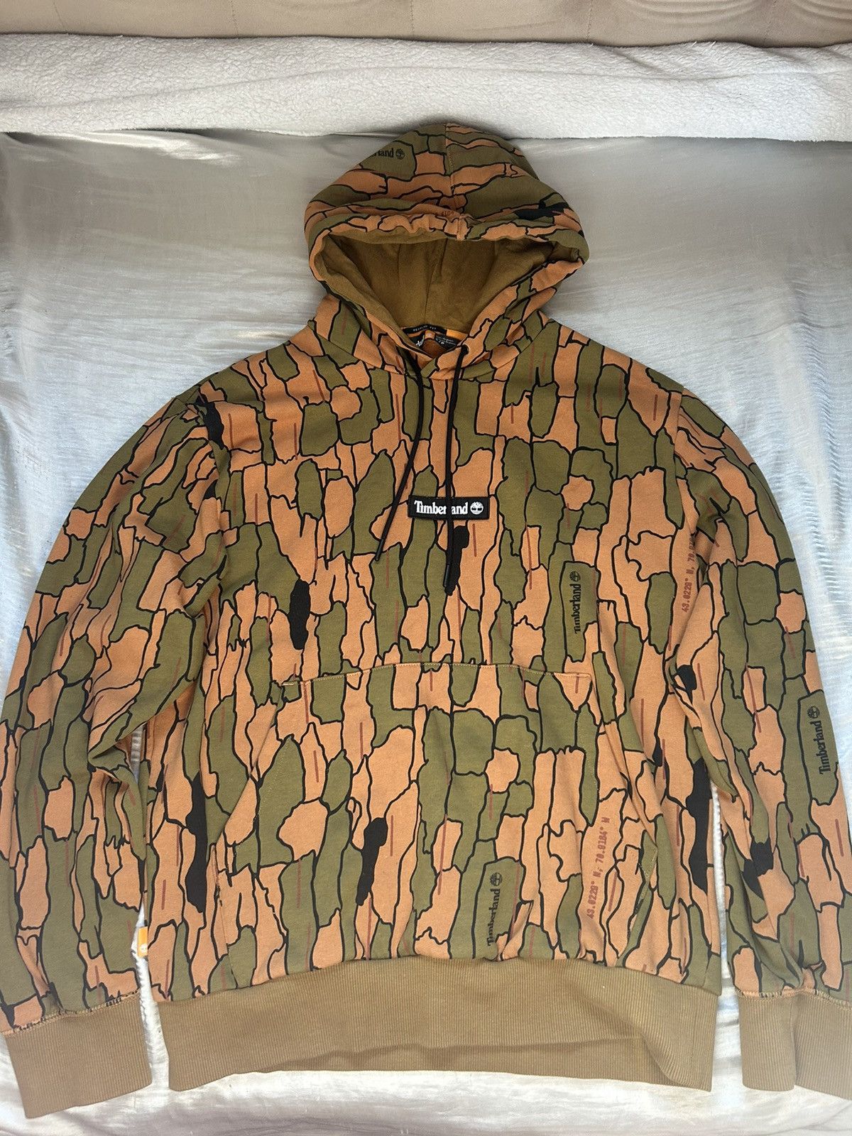 Timberland Timberland Men’s Camo Hoodie Size US S / EU 44-46 / 1 - 1 Thumbnail