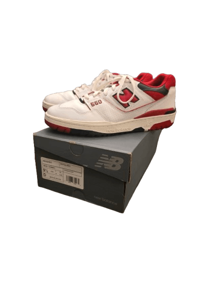 New Balance New Balance 550 "White Team Red" Size US 9.5 / EU 42-43 - 2 Thumbnail