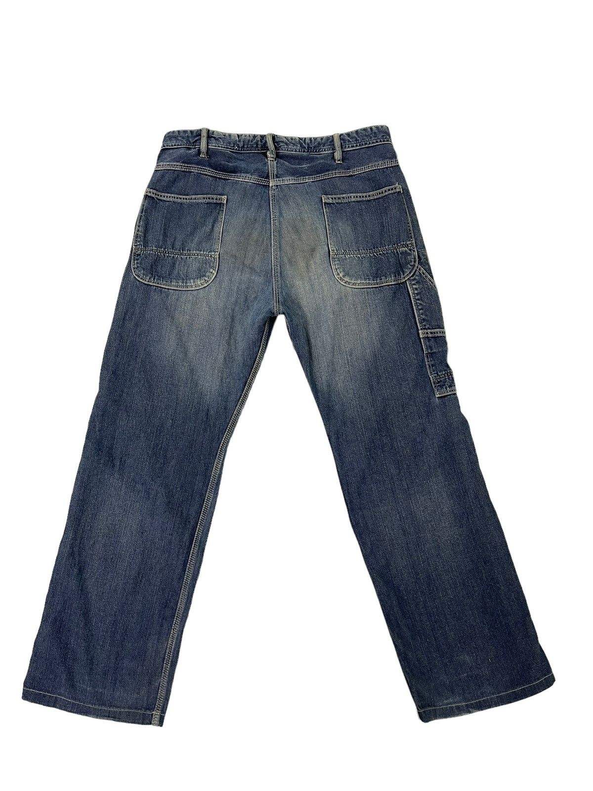 OMNIGOD Carpenter Jeans Omnigod Japan Distress Faded Regular 7🟦3 Size US 34 / EU 50 - 11 Thumbnail