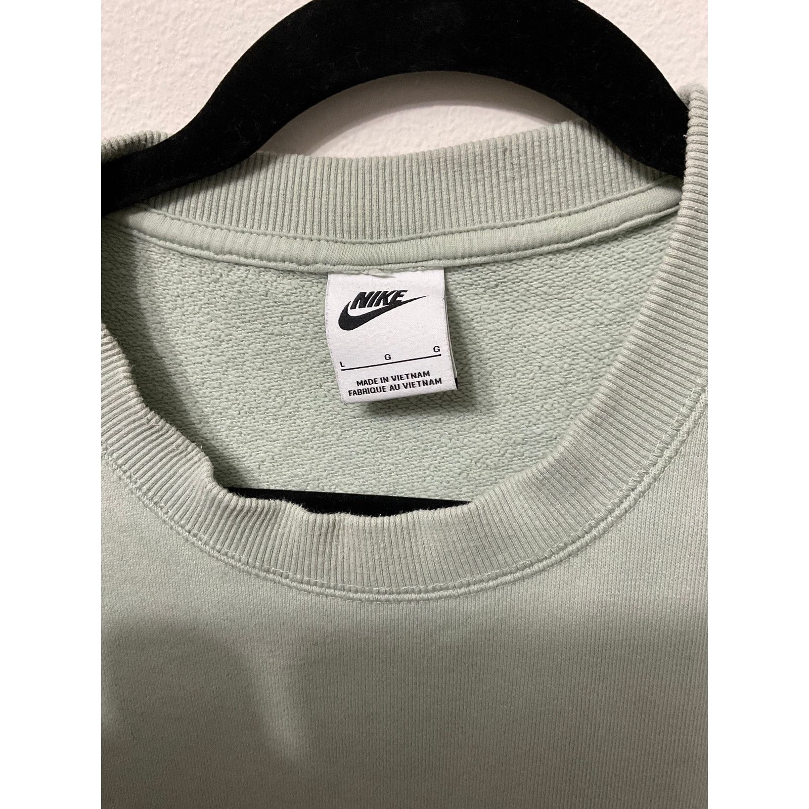 Nike Preloved Nike Sportswear Classic Fleece Pullover Mint Size L Size US L / EU 52-54 / 3 - 2 Thumbnail