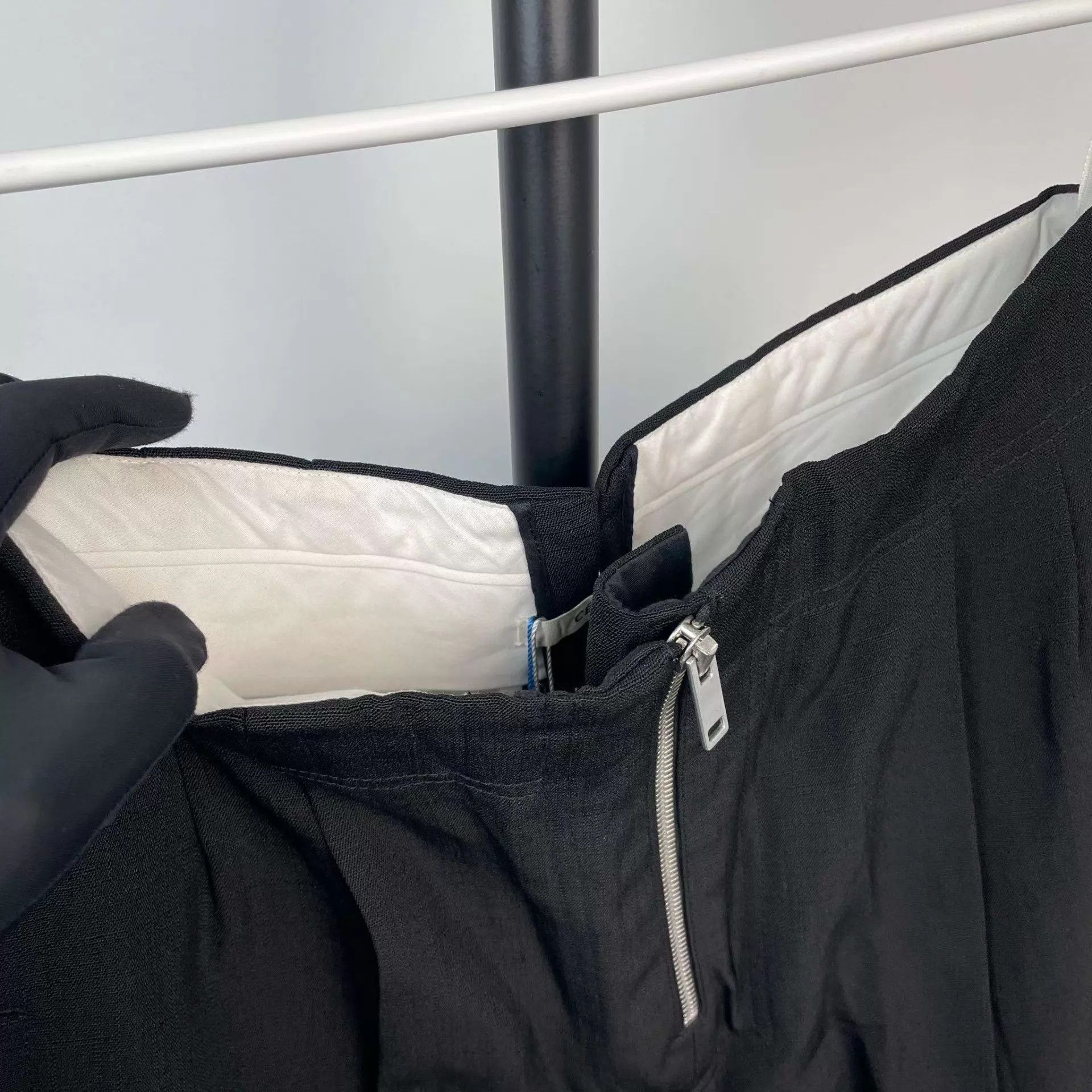 Celine Celine tailored blend pants black 36 Size 25" / US 0 / IT 36 - 7 Thumbnail
