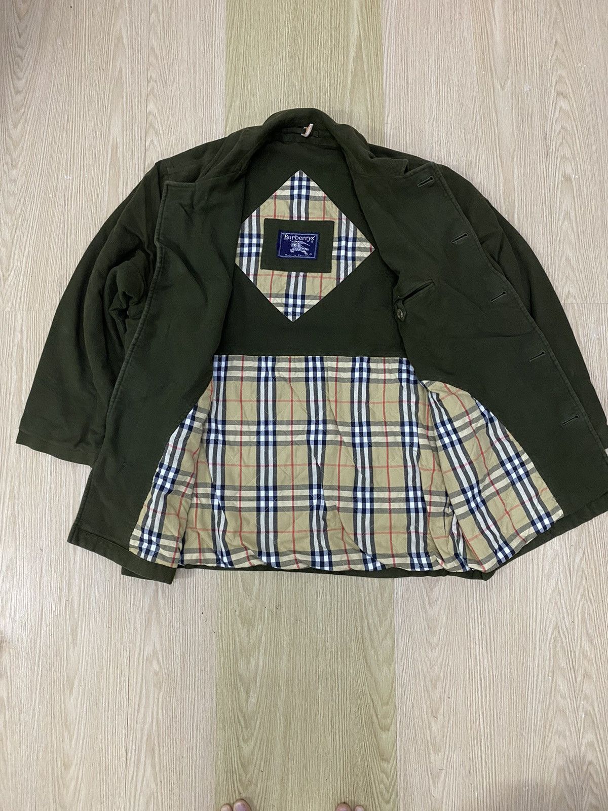 Burberry × Vintage Vintage Burberrys England coat jacket Size US L / EU 52-54 / 3 - 2 Thumbnail