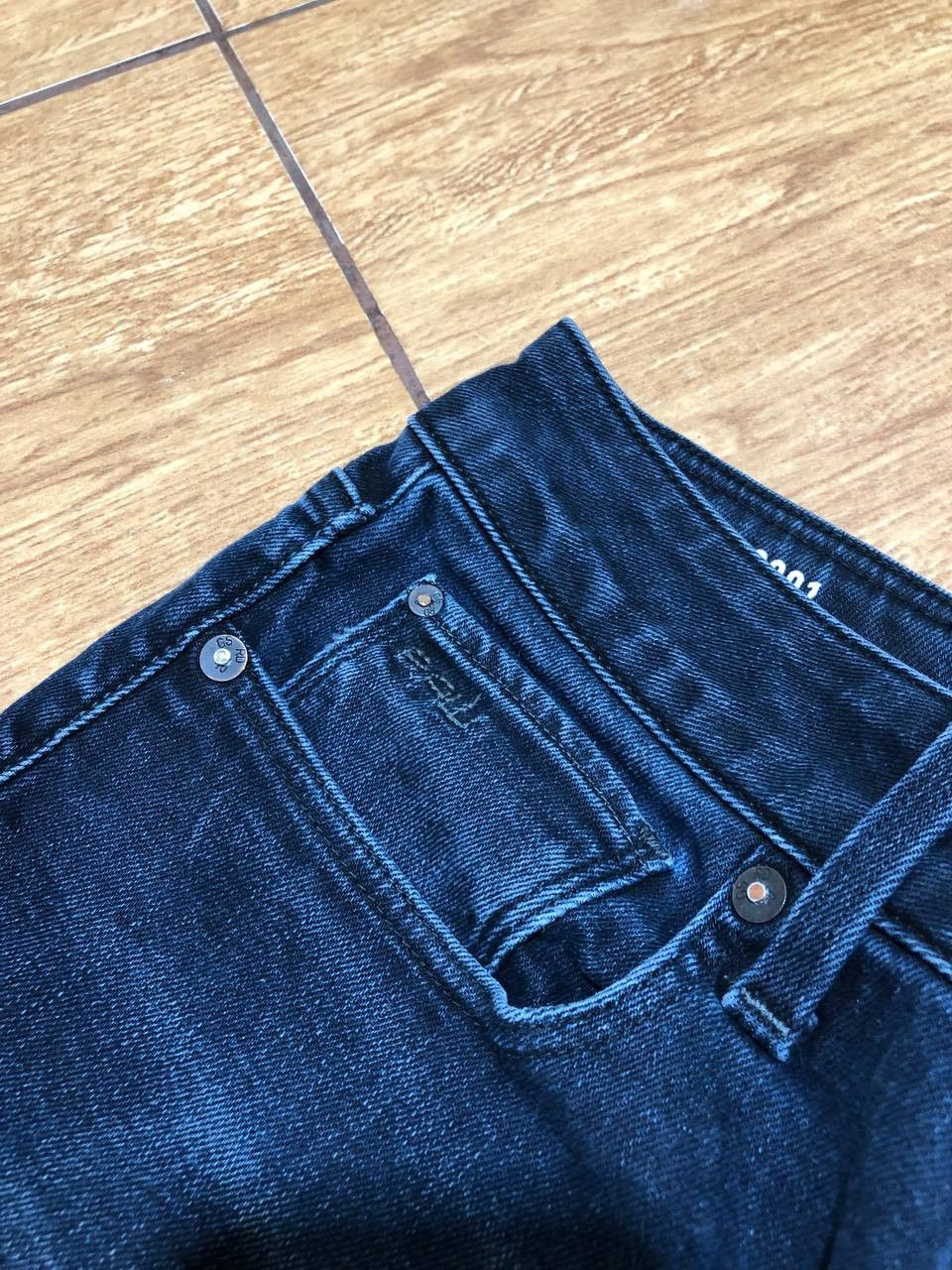 G-Star Vintage G-Star Raw 3301 Slim Denim Jeans Size US 32 / EU 48 - 7 Thumbnail