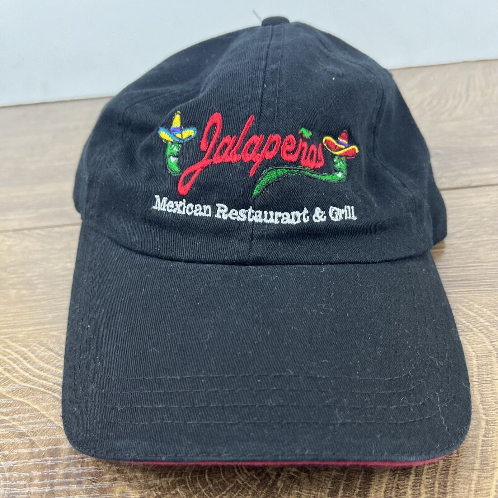 Other Jalapenos Mexican Restaurant Grill Hat Black Adjustable Hat Size ONE SIZE - 4 Thumbnail