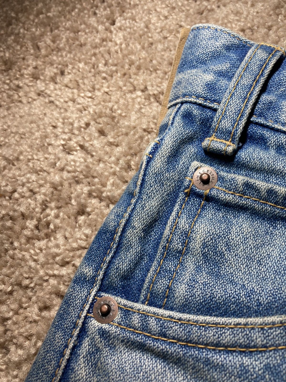 Celine SS20 Celine Serge Flare FL 01 Hedi Peerwash 2020 Jeans 28 Size US 28 / EU 44 - 3 Thumbnail
