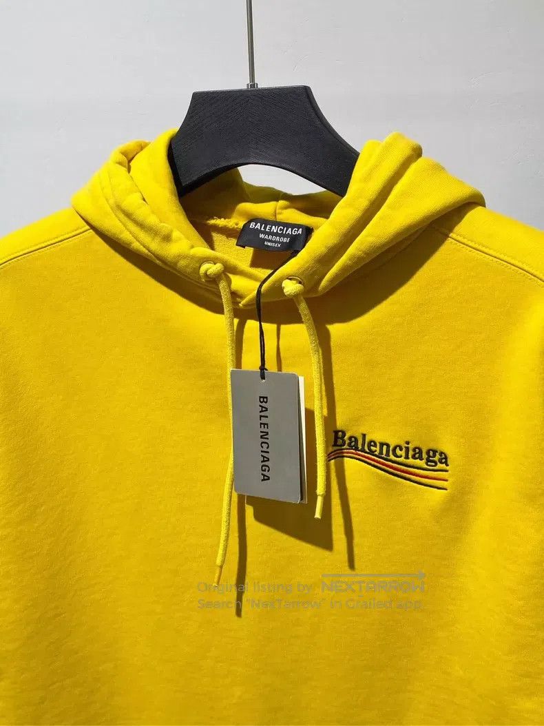 Balenciaga Balenciaga Hooded sweatshirt with Coke embroidery logo, ye Size US M / EU 48-50 / 2 - 3 Thumbnail