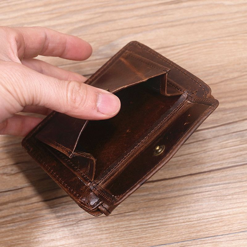 Japanese Brand Leather vintage wallet Size ONE SIZE - 3 Thumbnail
