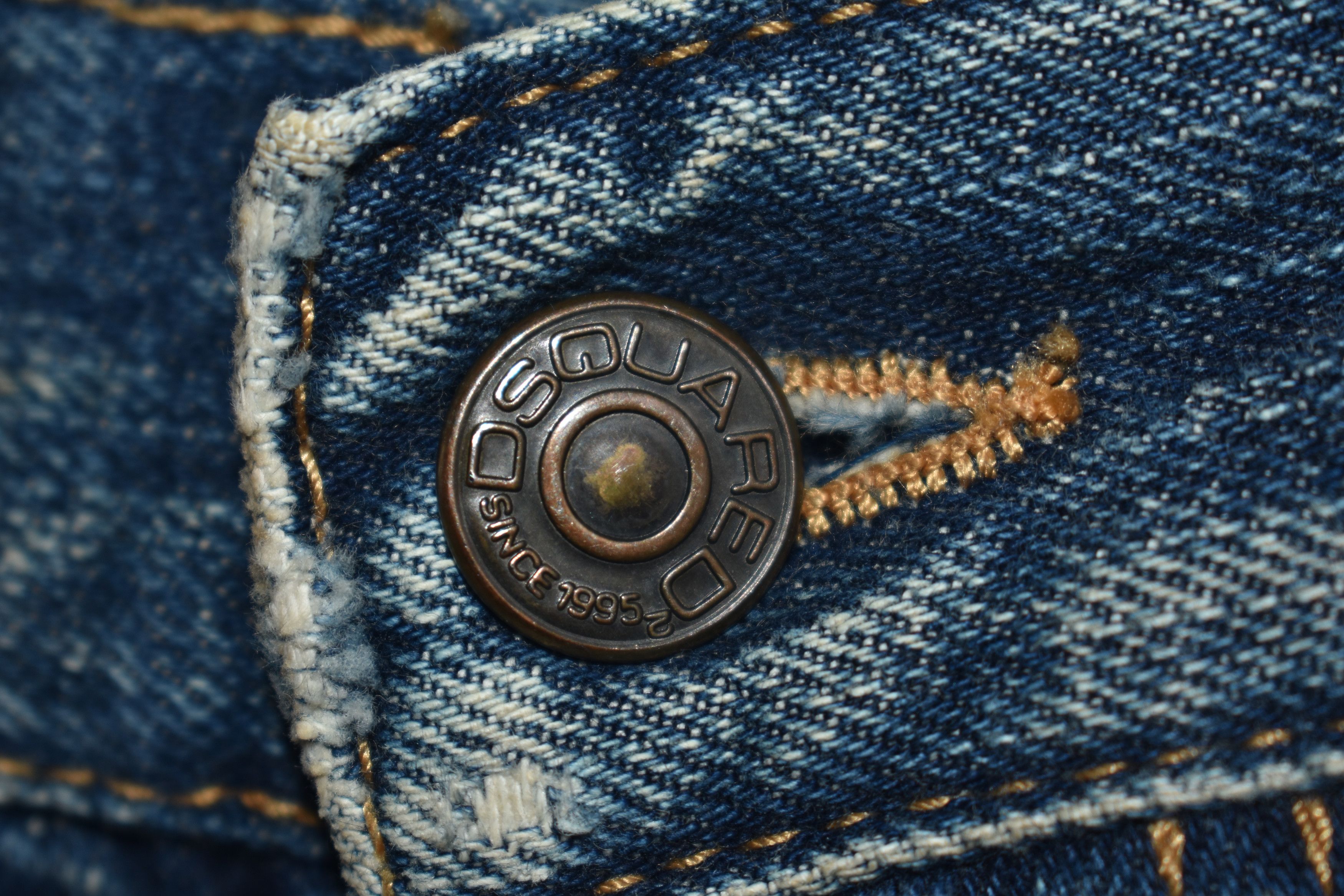 Dsquared2 × Vintage Dsquared2 Flared Denim Distress Fashion W30 Size US 32 / EU 48 - 7 Thumbnail