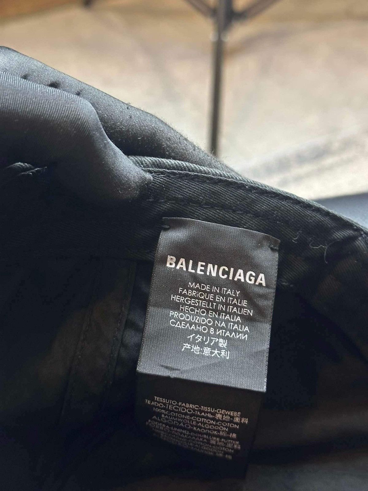 Balenciaga BALENCIAGA MULTI COLLOR LOGO CAP Size ONE SIZE - 5 Thumbnail