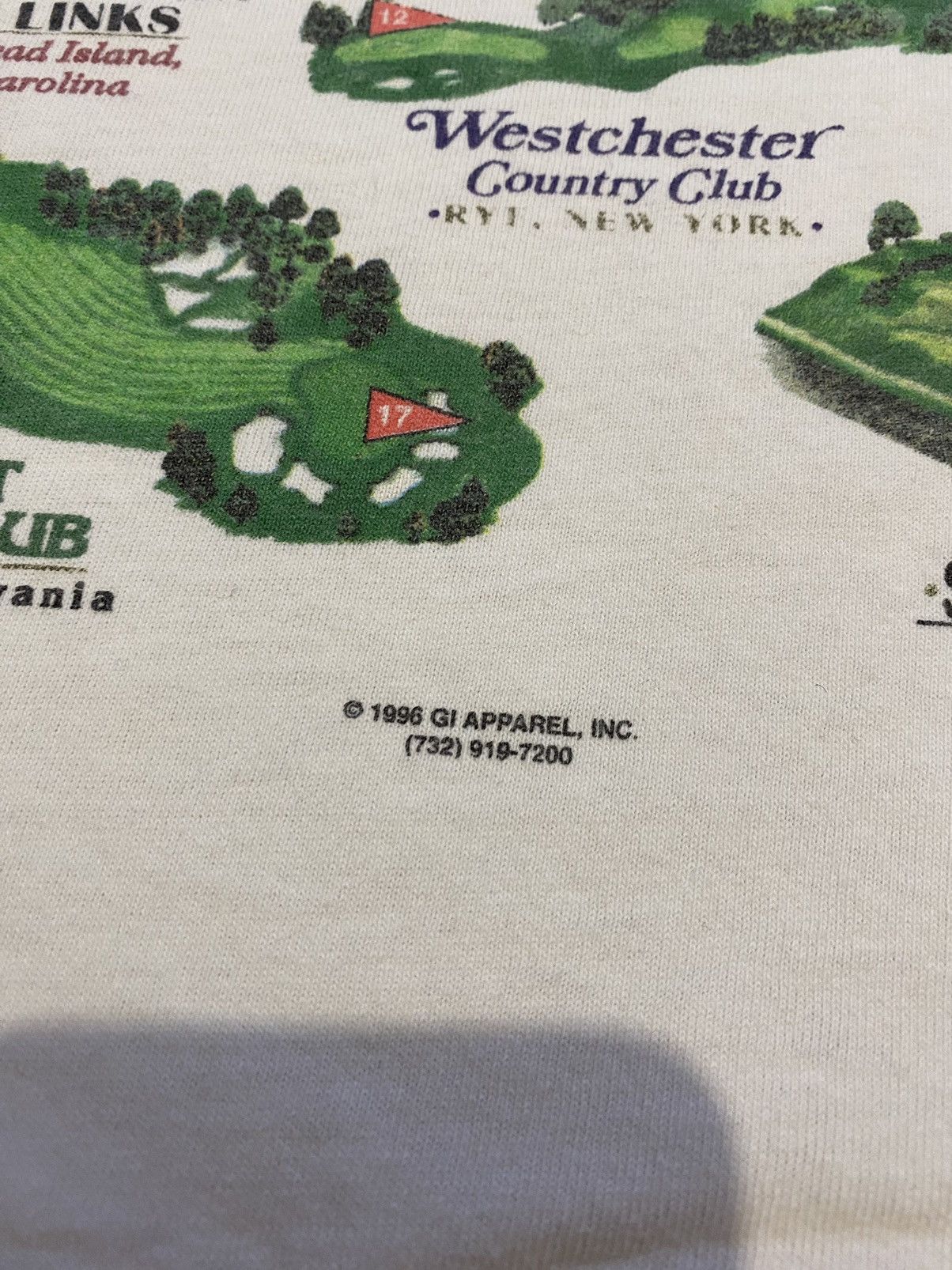 Vintage T shirt 1996 Life Is Full Of Important Choices Golf Country Size US L / EU 52-54 / 3 - 5 Thumbnail