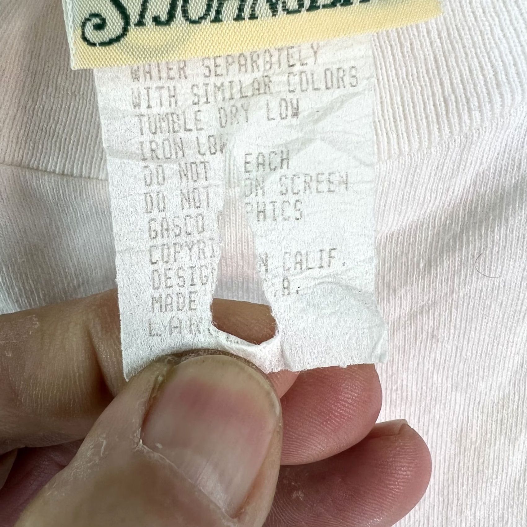 Vintage St. John'S Bay Large Mens White Graphic Shirt Size US L / EU 52-54 / 3 - 7 Thumbnail