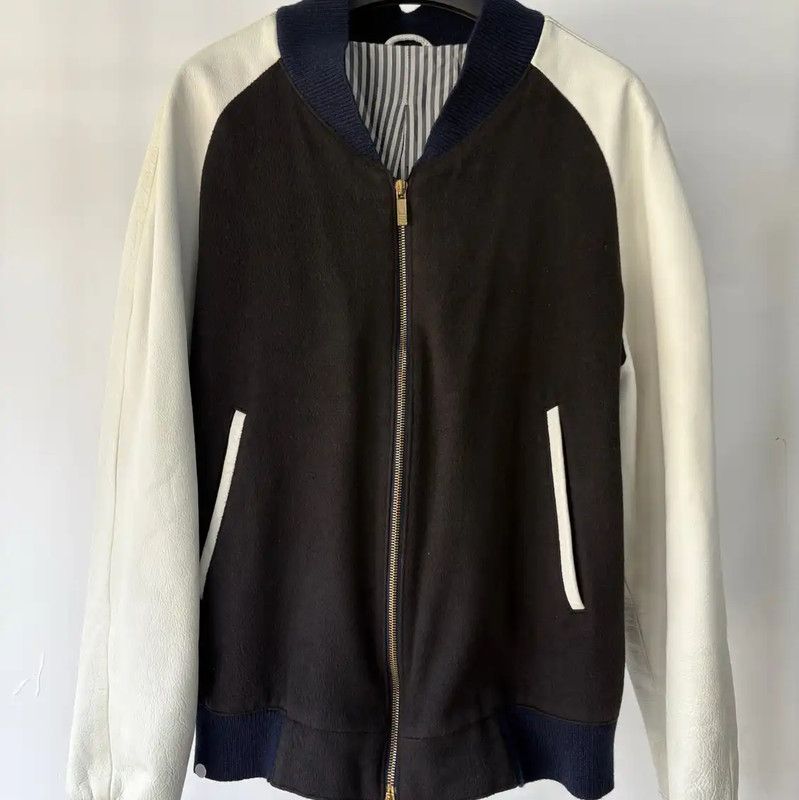 Thom Browne Thom Browne Men's White and Black Jacket 0089 Size US L / EU 52-54 / 3 - 1 Thumbnail