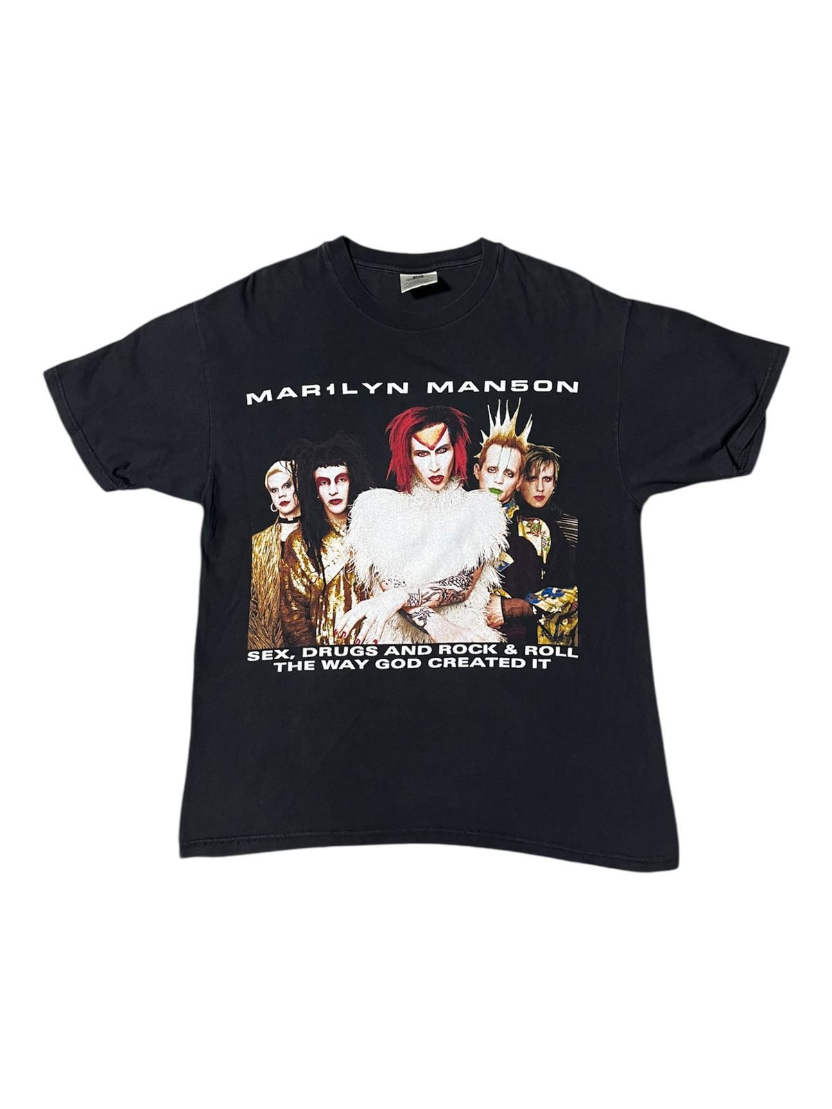 Marilyn Manson Vintage Marilyn Manson Rock Is Dead 1999 Tour Size US L / EU 52-54 / 3 - 1 Thumbnail