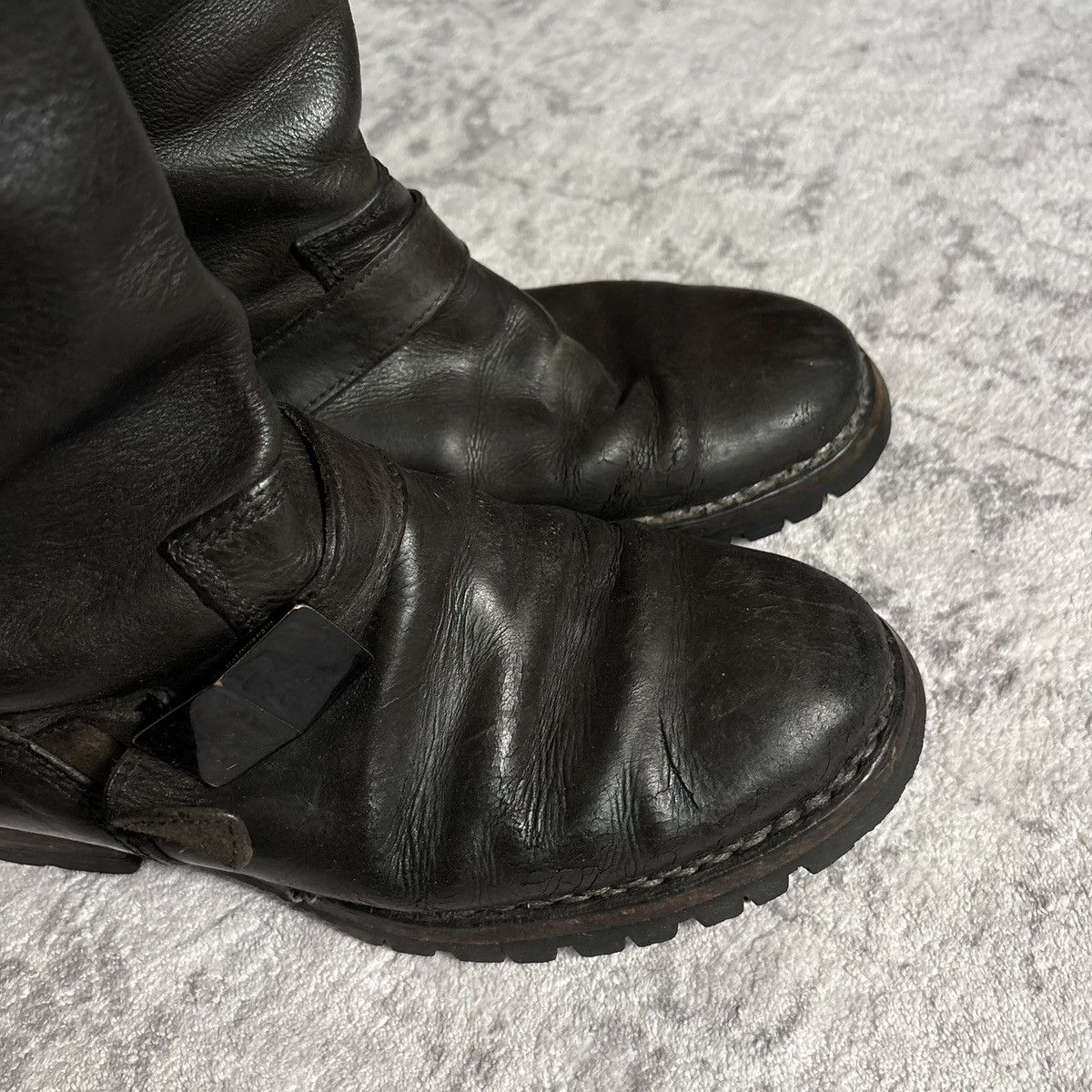 Incarnation Incarnation Guidi Horse Leather Buckled Engineer Boots | 44 Size US 11 / EU 44 - 5 Thumbnail