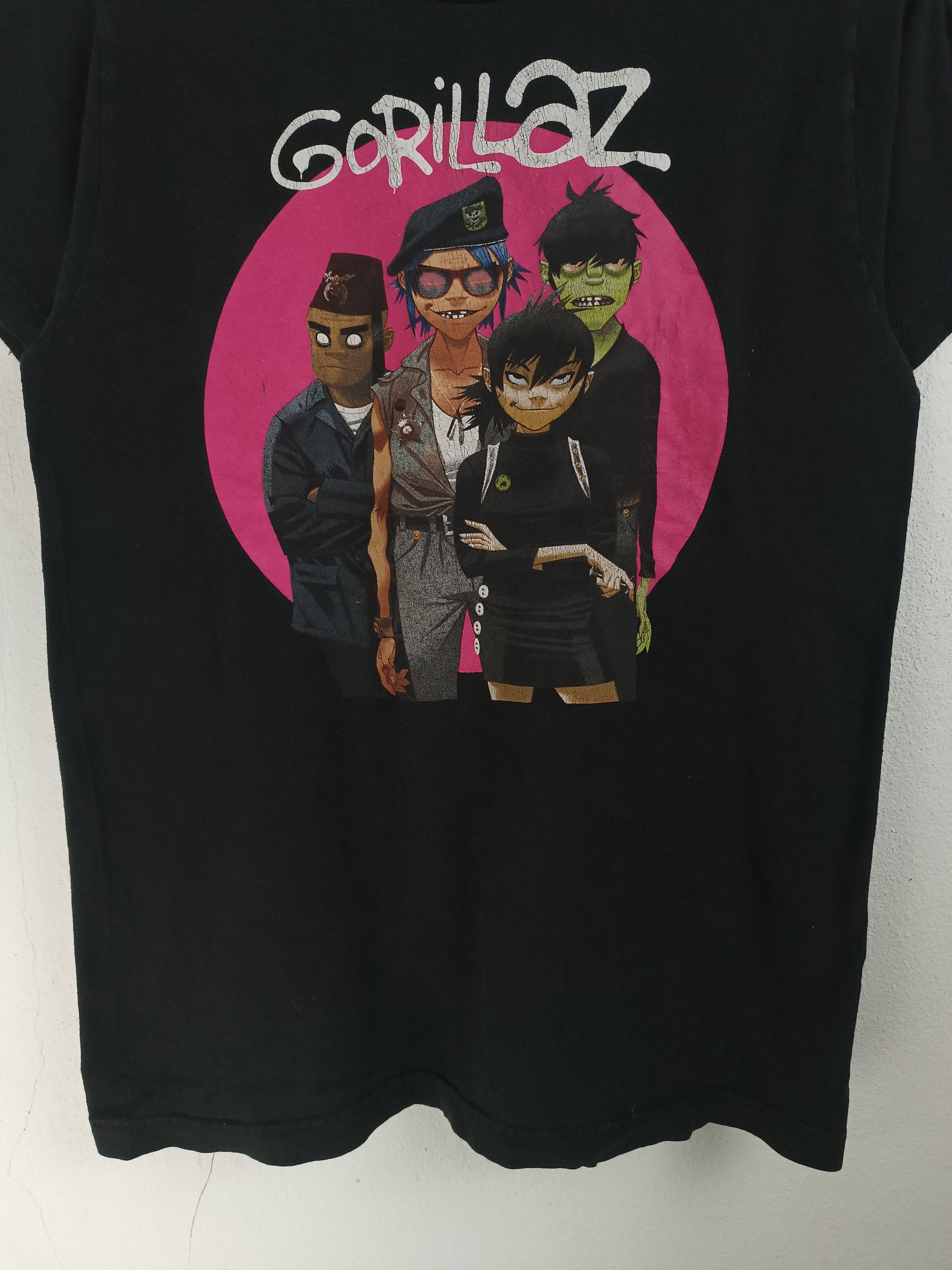 Band Tees VINTAGE GORILLAZ ROCK BLUR ALBARN VERY RARE TEE Size US S / EU 44-46 / 1 - 5 Thumbnail