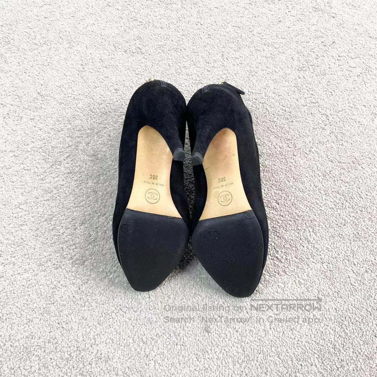 Chanel Chanel Bow heels| Size US 5.5 / IT 35.5 - 6 Thumbnail