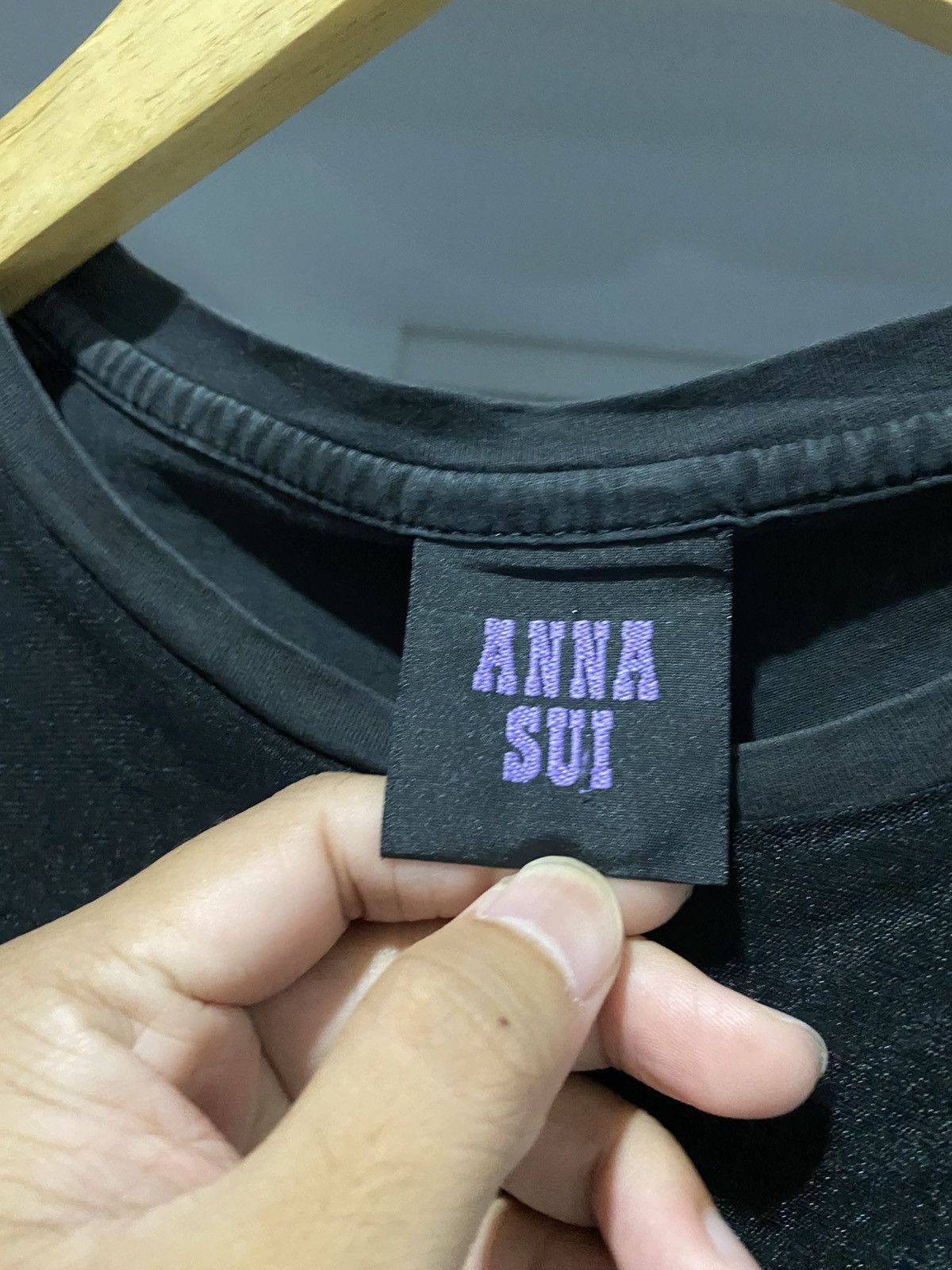 Anna Sui Hybrid Mesh Tshirt AA0119