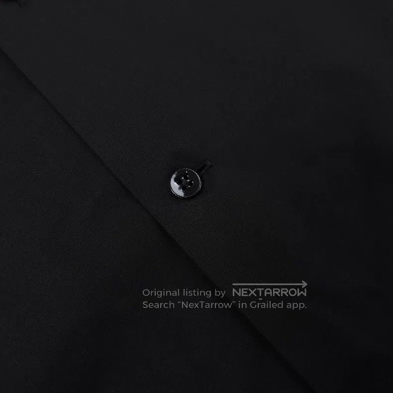 Jil Sander Jil Sander size 39 Men's Black Short Sleeve Shirthirt Size US XXS / EU 40 - 3 Thumbnail