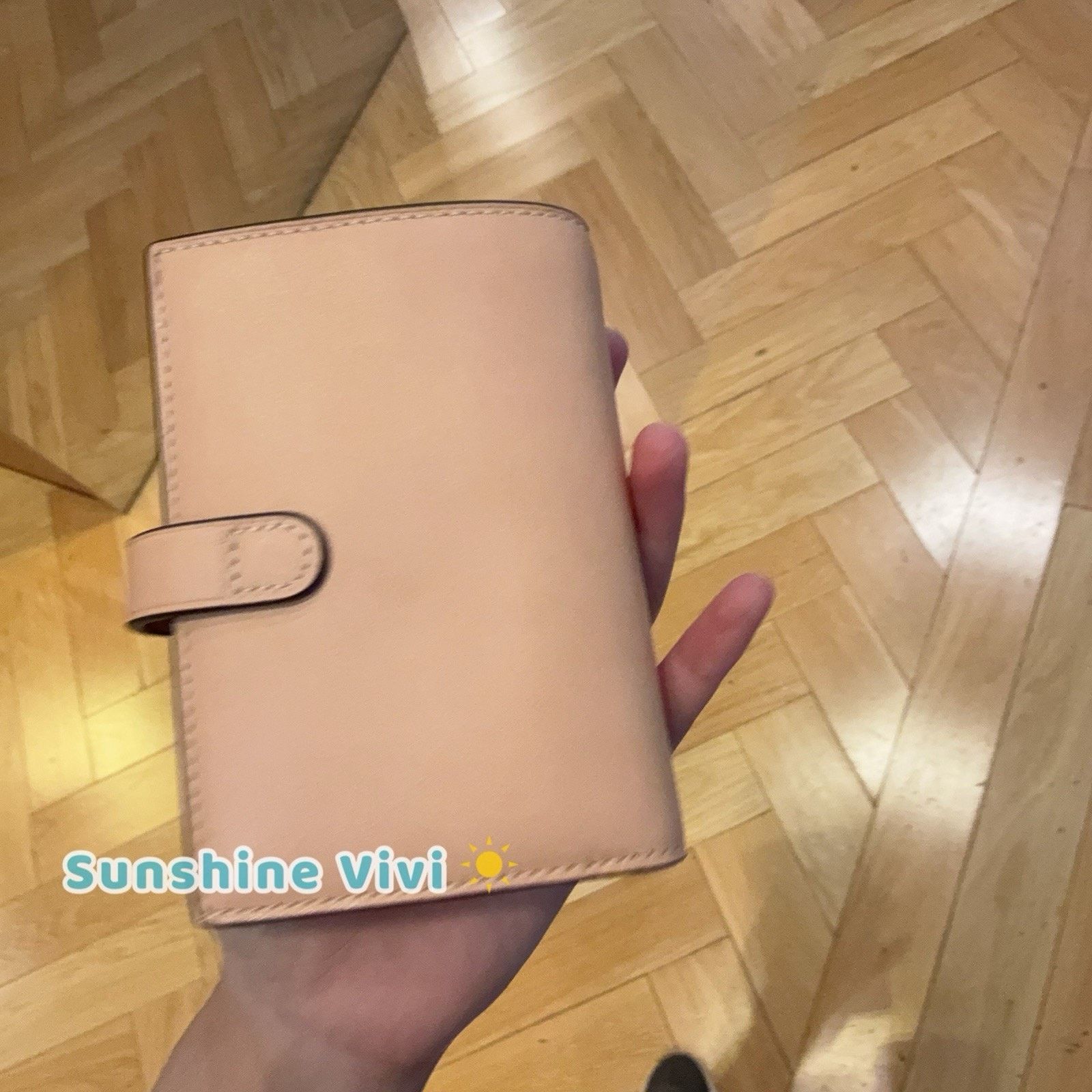 Coach NWT Coach 2-in-1 Wallet Smooth Leather CCL71 Gold/Light Pink Size ONE SIZE - 3 Thumbnail