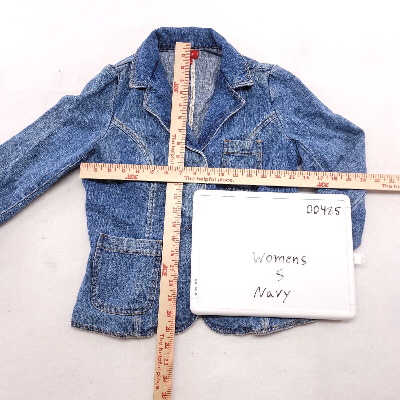 Mossimo Mossimo Button Up Denim Jacket Womens Size Small S Blue Size S / US 4 / IT 40 - 7 Thumbnail