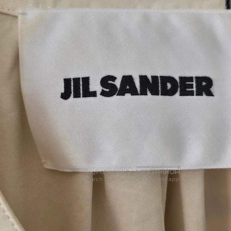 Jil Sander Jil Sander size 36 V-neck cotton dress with short sleeves Size M / US 6-8 / IT 42-44 - 2 Thumbnail