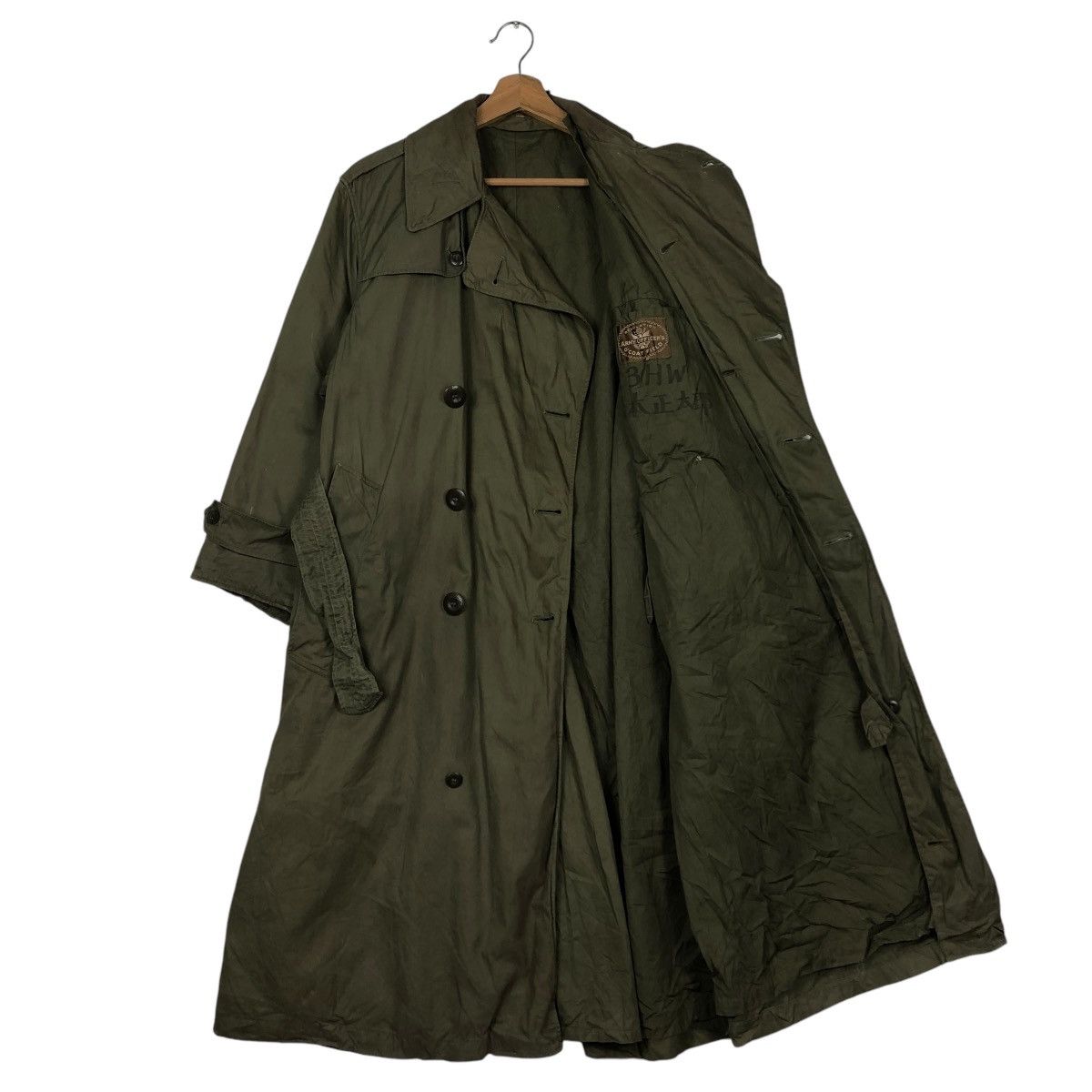 Buzz Rickson's 🔥TRUE VINTAGE 1945 REGULATION ARMY OFFICER’S O’COAT FIELD Size US M / EU 48-50 / 2 - 13 Thumbnail