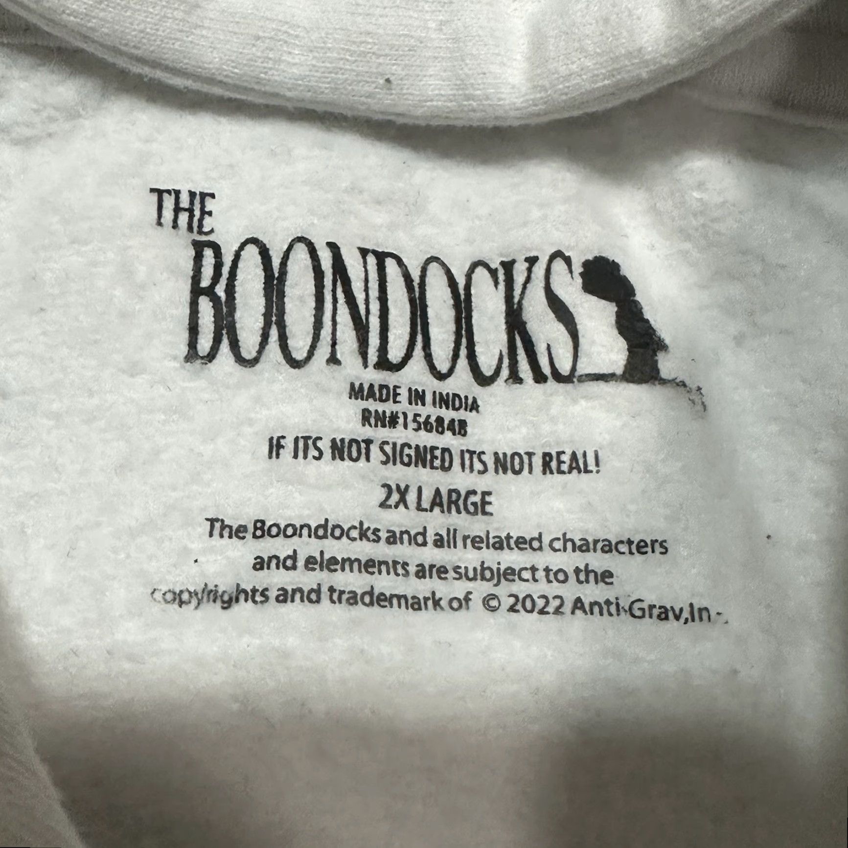 Vintage The Boondock Hoodie Sweatshirt Mens Large White Size US L / EU 52-54 / 3 - 7 Thumbnail