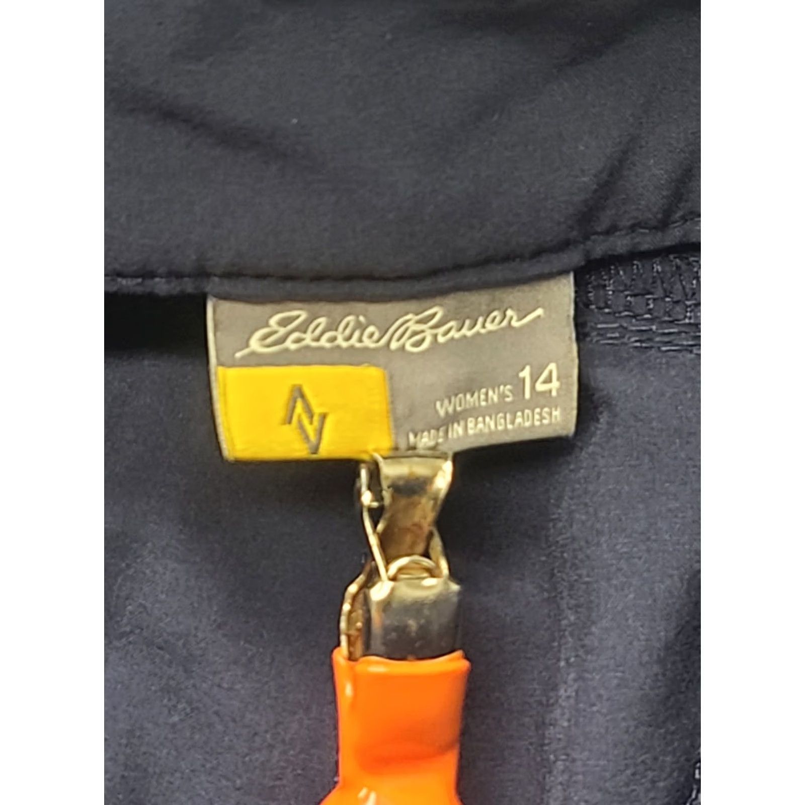 Eddie Bauer Eddie Bauer Travex Capris Womens 14 Regular Capri Casual Travel Workwear Blue Polyester Spandex Moisture Wicking Pockets Quad Zip Front Button Logo Size ONE SIZE - 2 Thumbnail