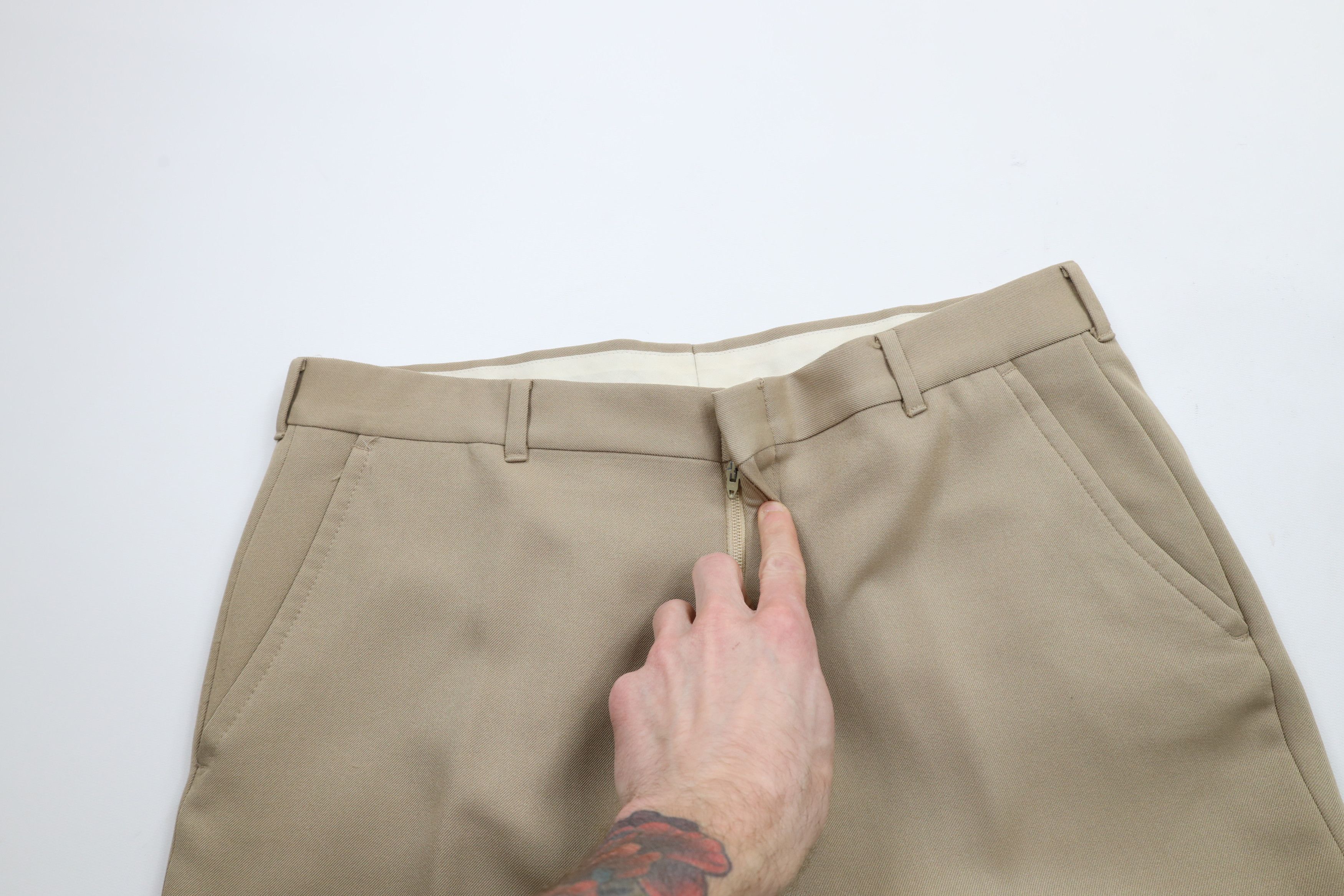 Vintage Vintage 70s Streetwear Wide Leg Chino Pants Trousers USA Size US 34 / EU 50 - 6 Thumbnail