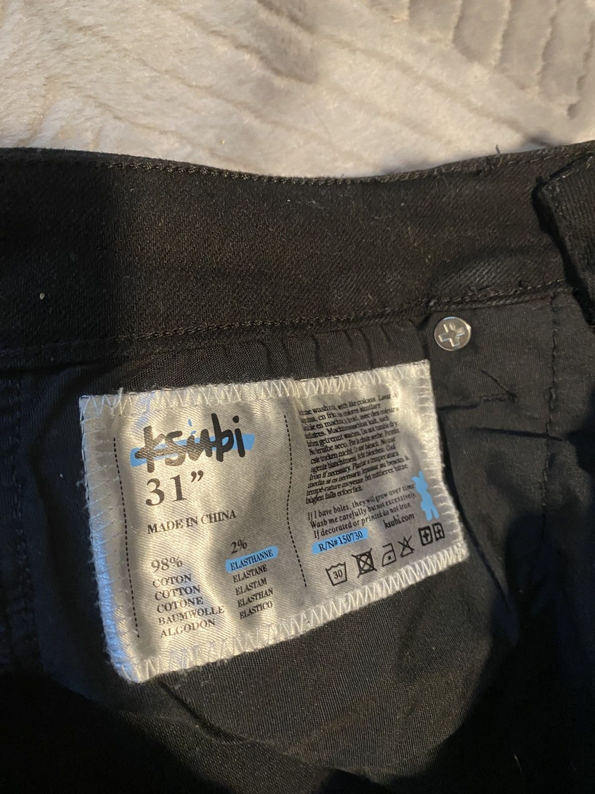 Ksubi KSUBI - Van Winkle Ace Black Slice Size US 28 / EU 44 - 6 Thumbnail
